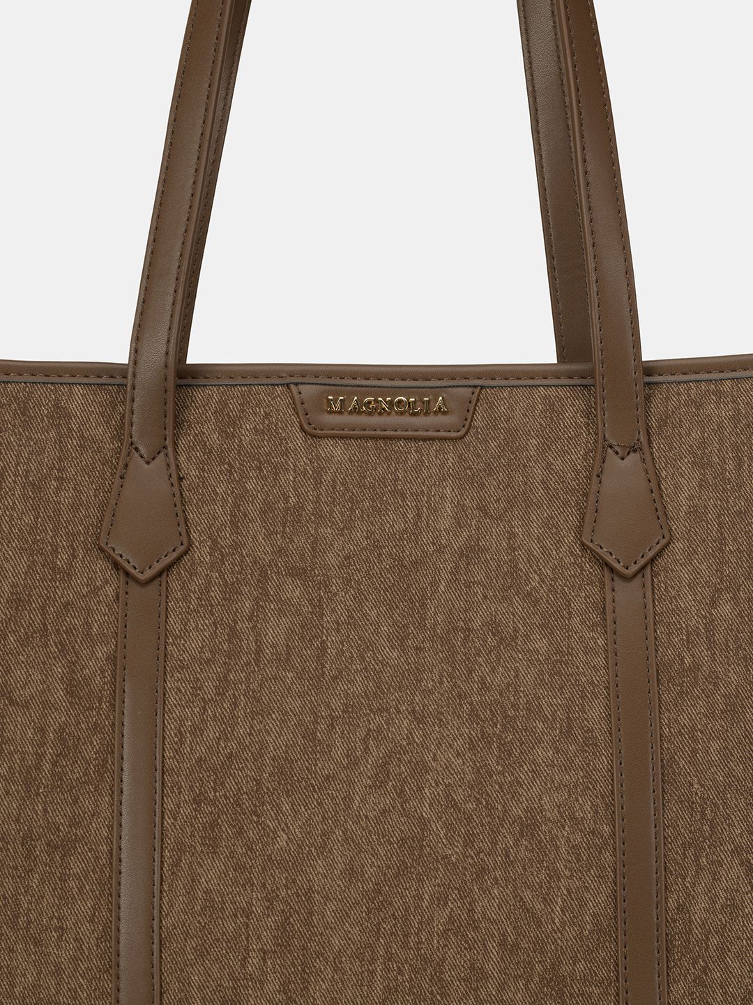 Magnolia Tote Bag – Stylish & Spacious Handbag with PU Leather Straps