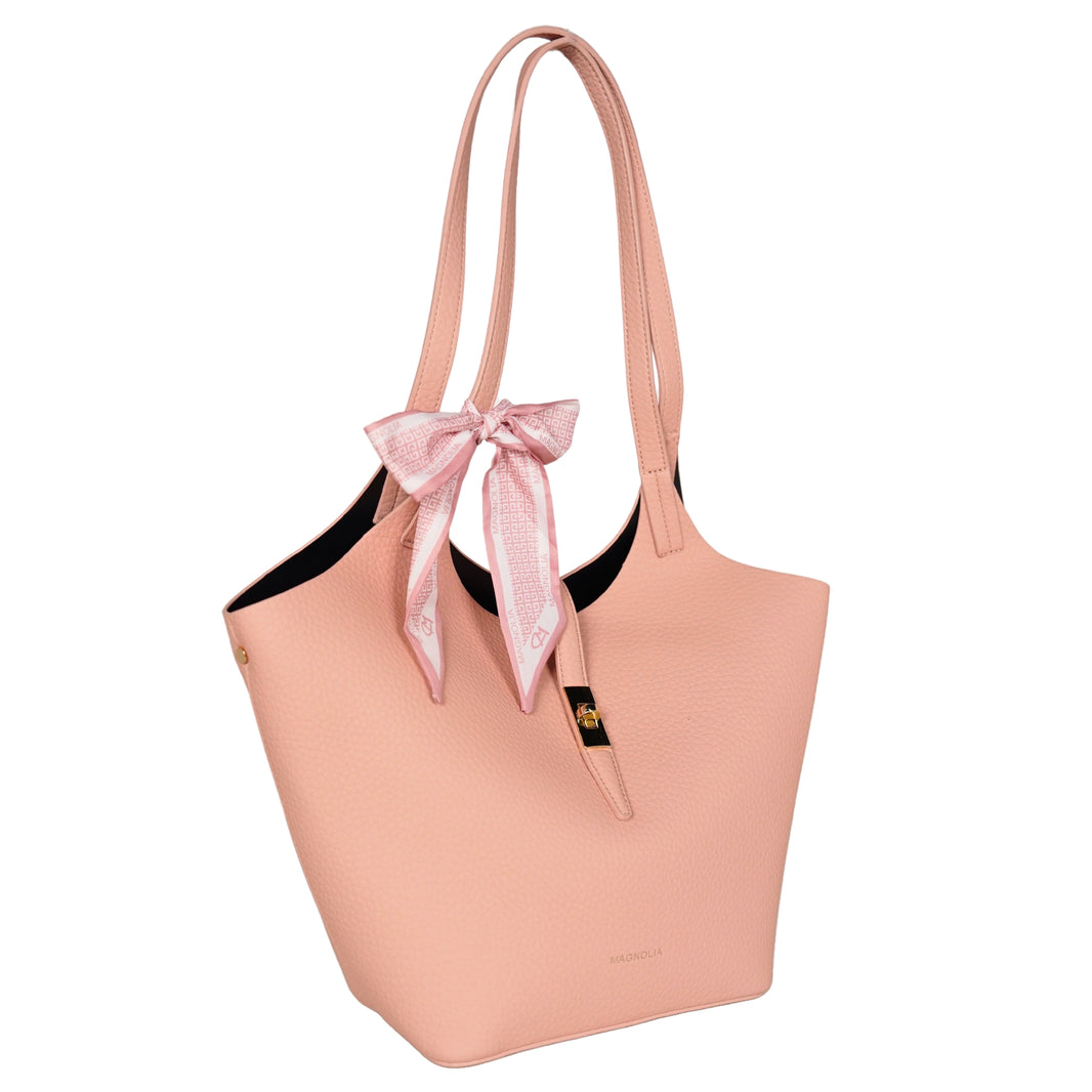 Magnolia Style Haven Handbag / Trendy Medium Tote Bag (MG-7089)