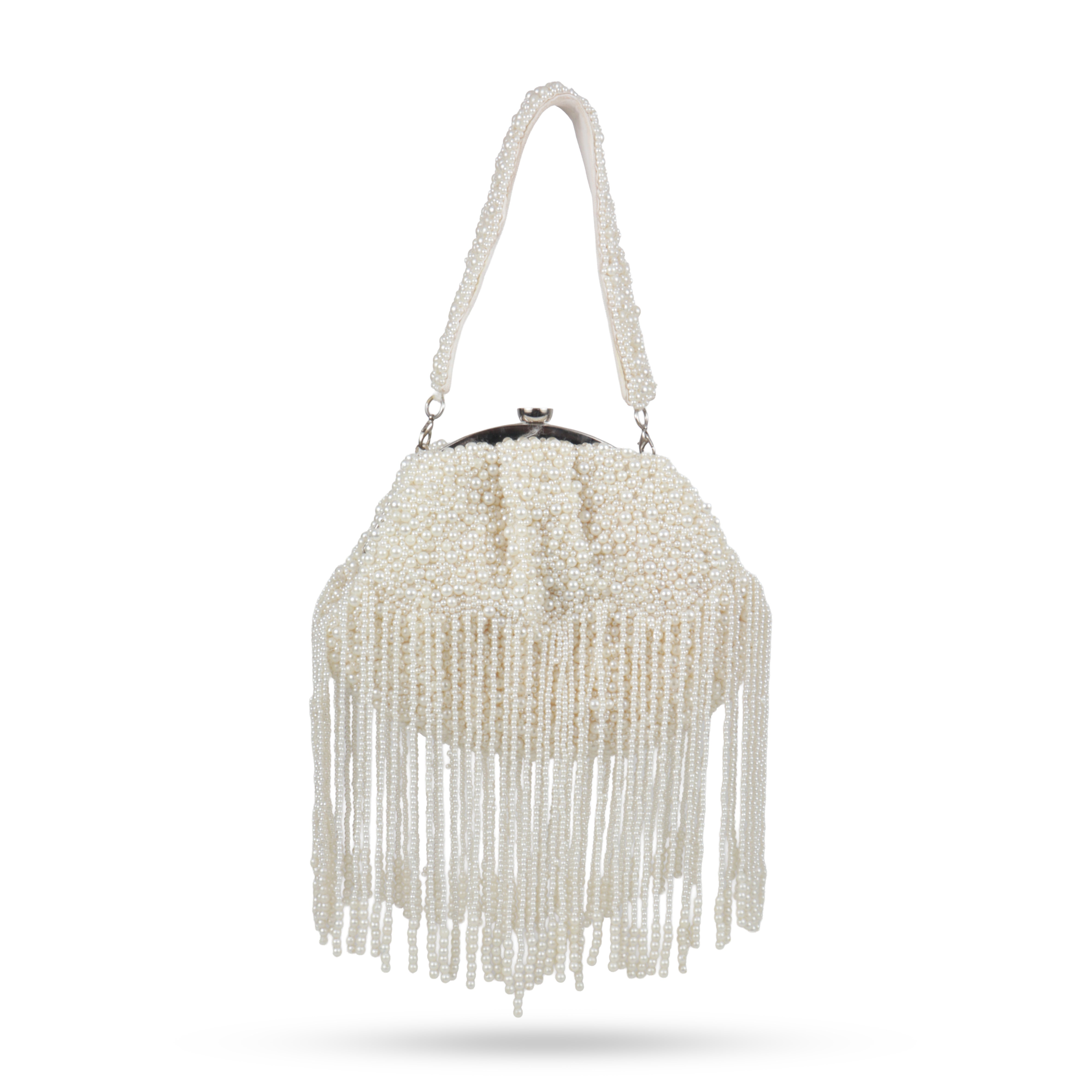 Magnolia Pearl Batua Bag with Tassels
