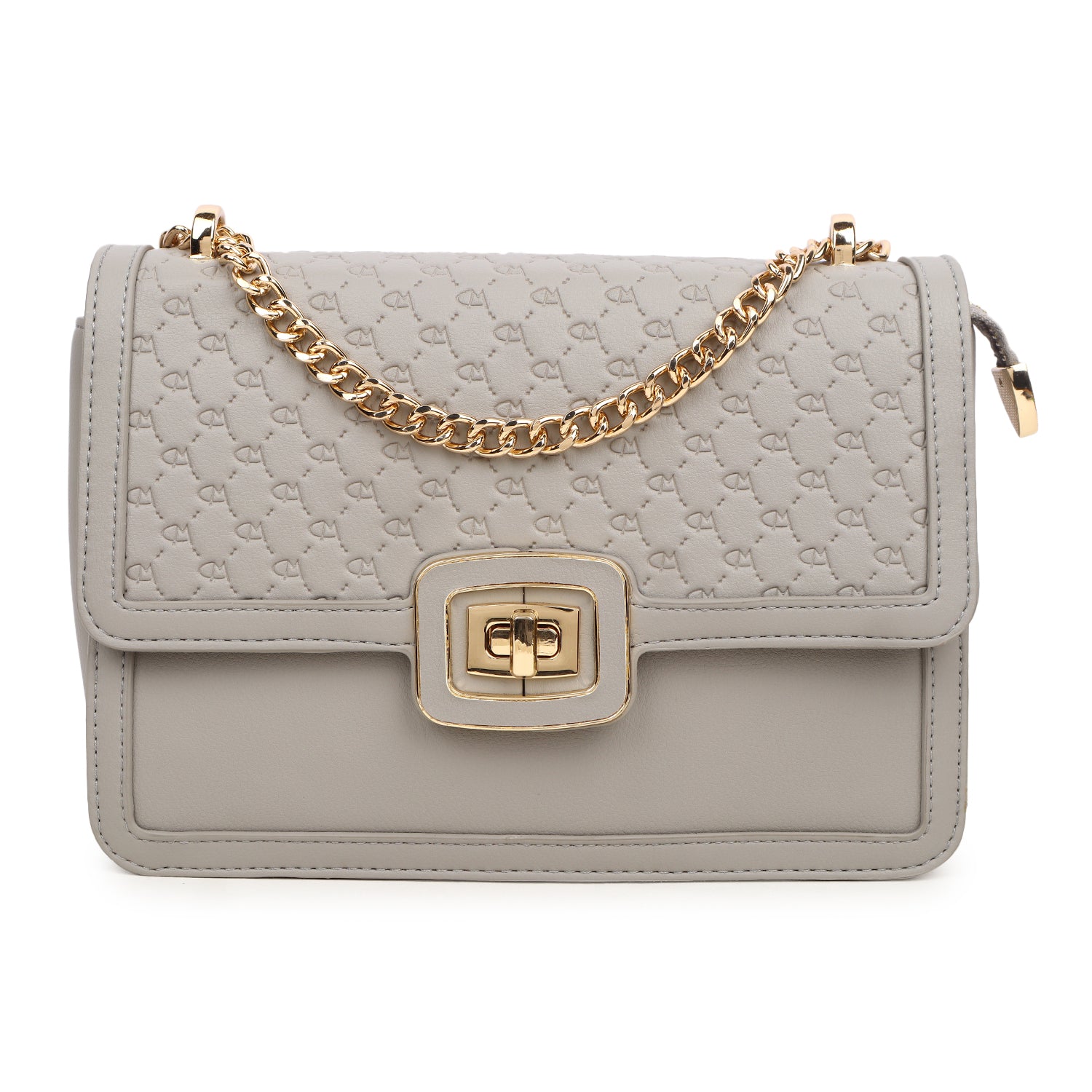 Magnolia Iris Sling Bag Gray