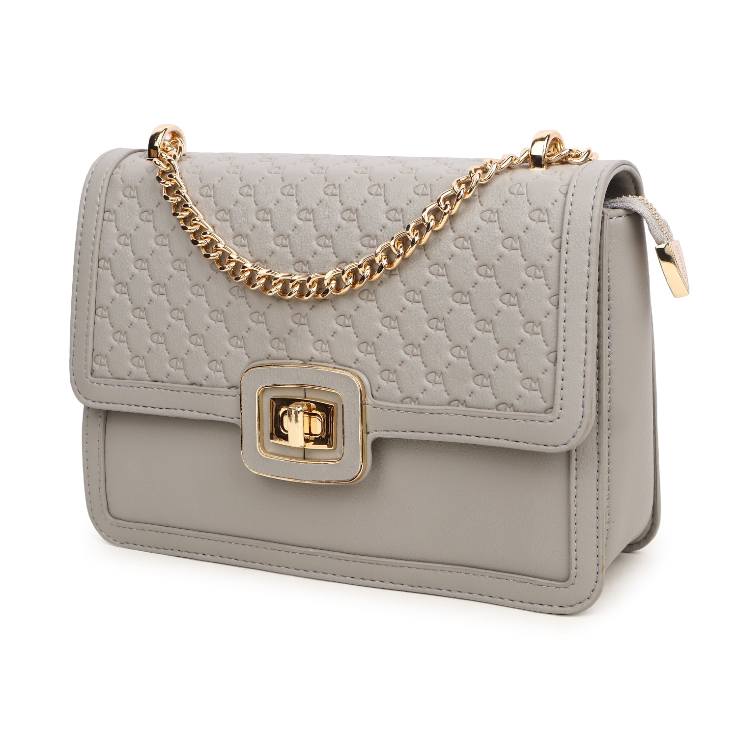 Magnolia Iris Sling Bag Gray