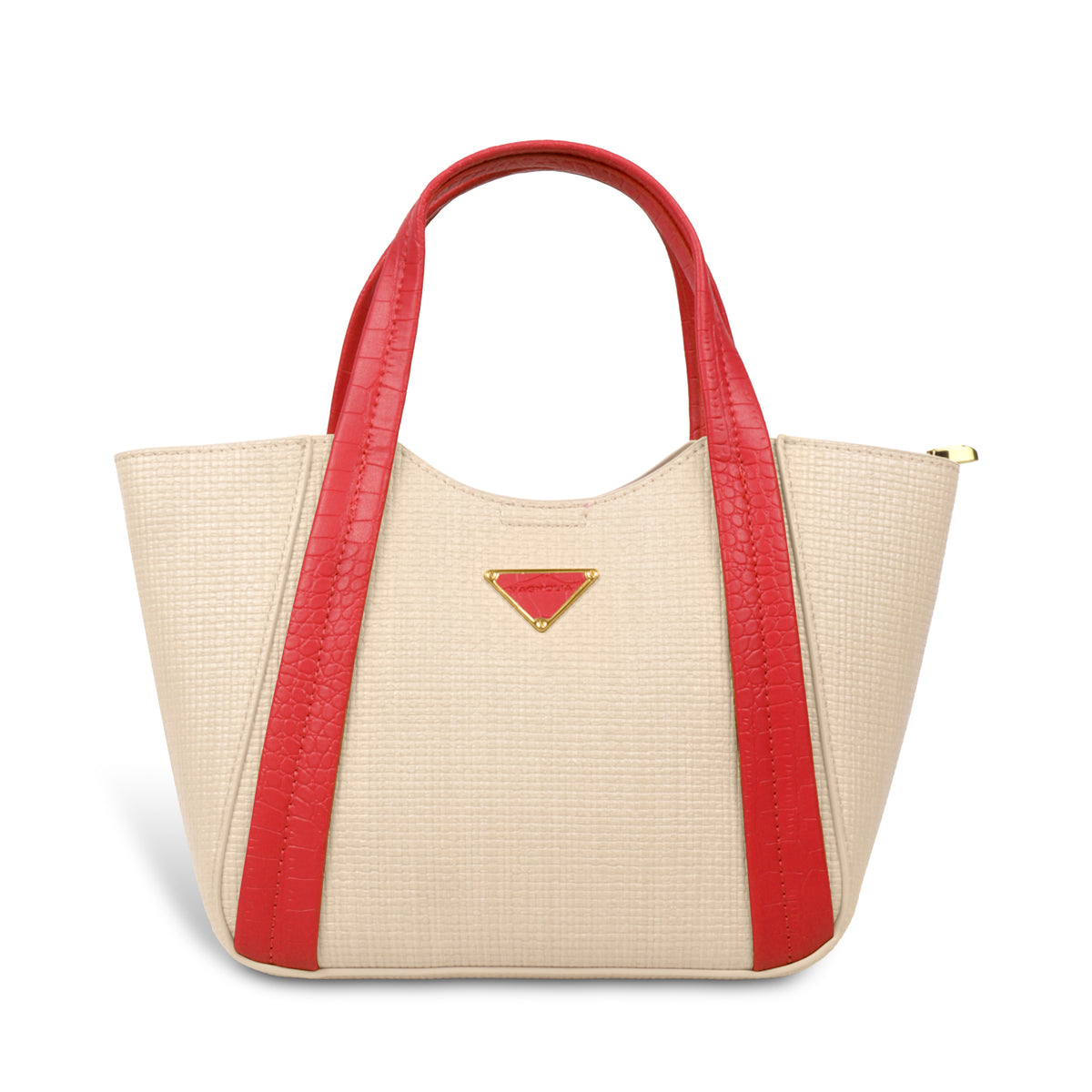 Trendy Leather Tote Bag with Detachable Shoulder Strap & Spacious Interior