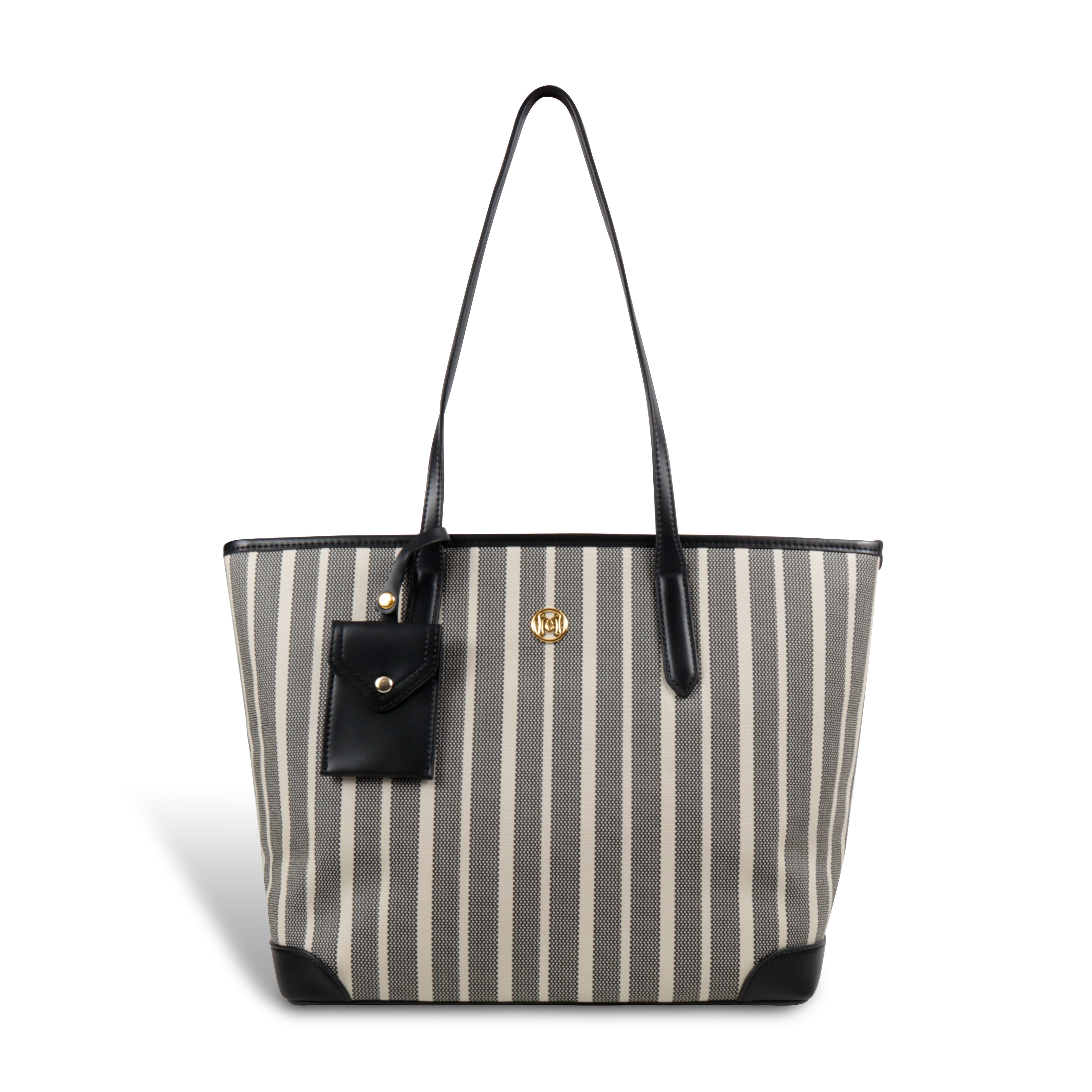 Zebra Striped Tote Bag