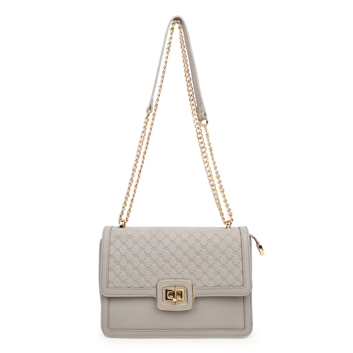 Magnolia Iris Sling Bag Gray