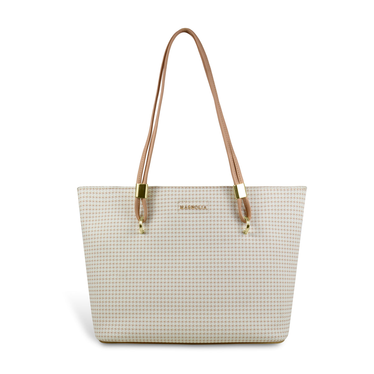 Magnolia Stylish Textured Tote Bag for Women with Spacious Compartments