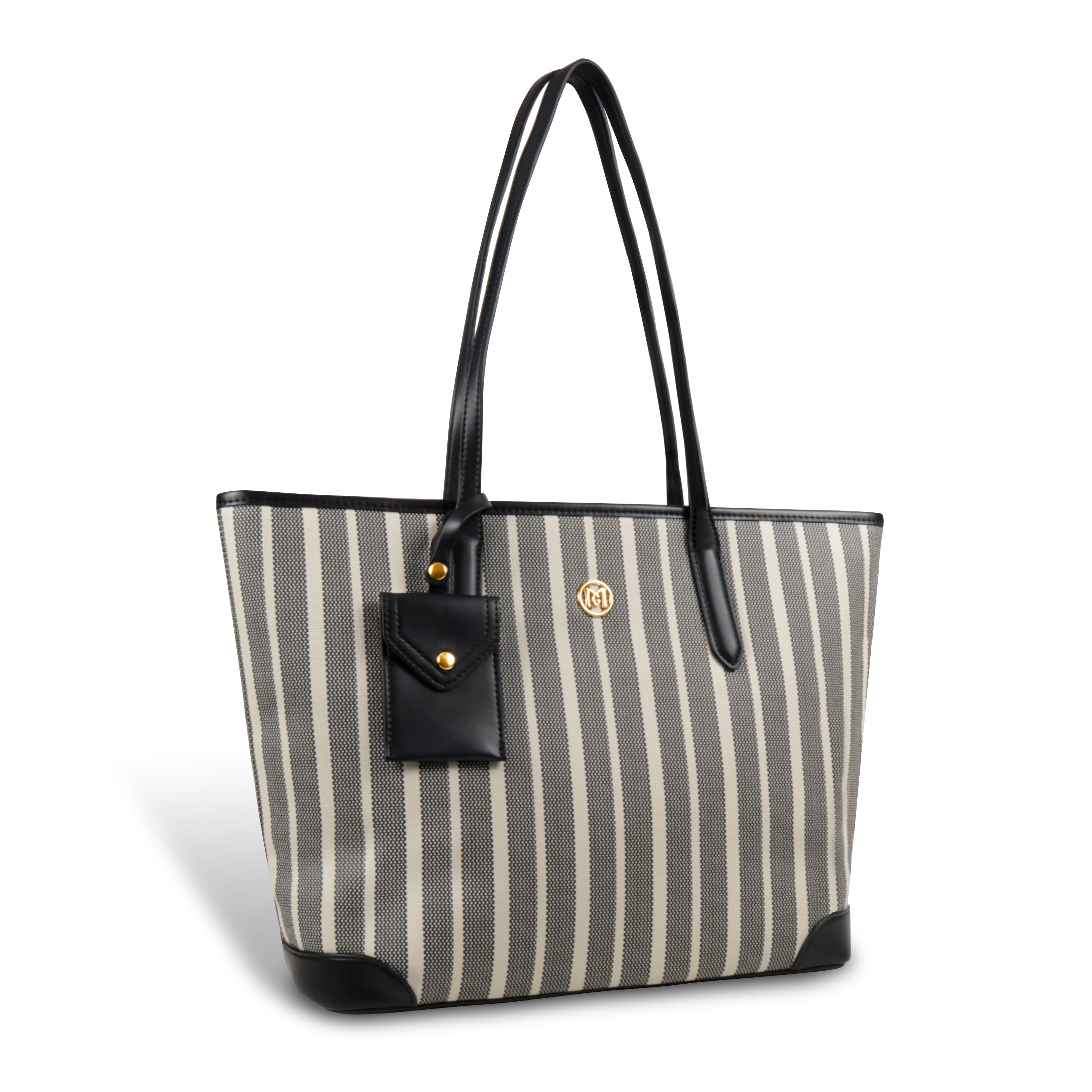 Zebra Striped Tote Bag