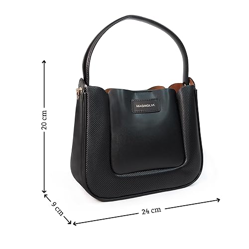 Premium Tote Handbag with Star Charm & Dual Handle Design MG-7318