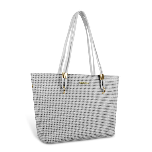 Magnolia Stylish Textured Tote Bag for Women with Spacious Compartments