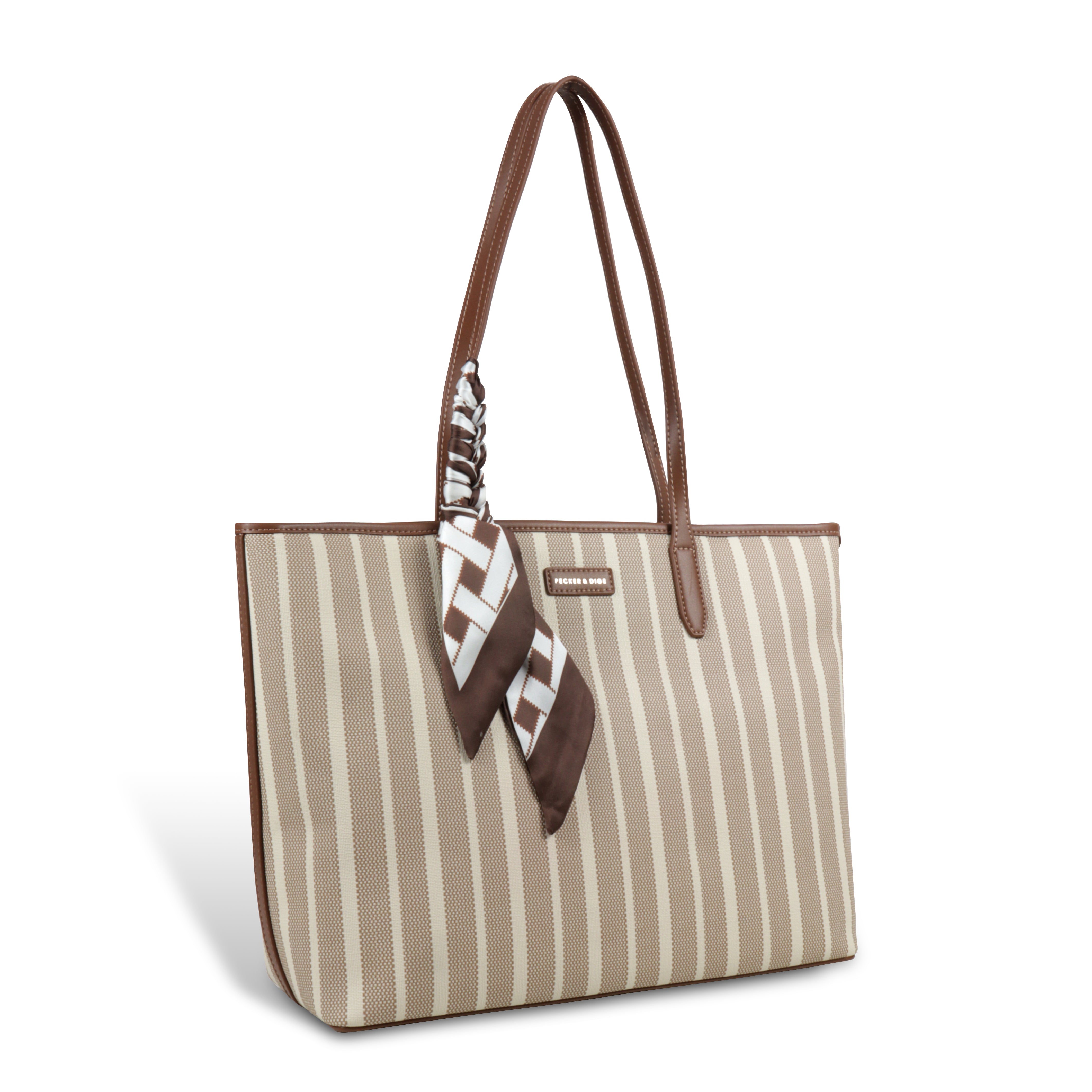 Sandy Striped Tote Bag