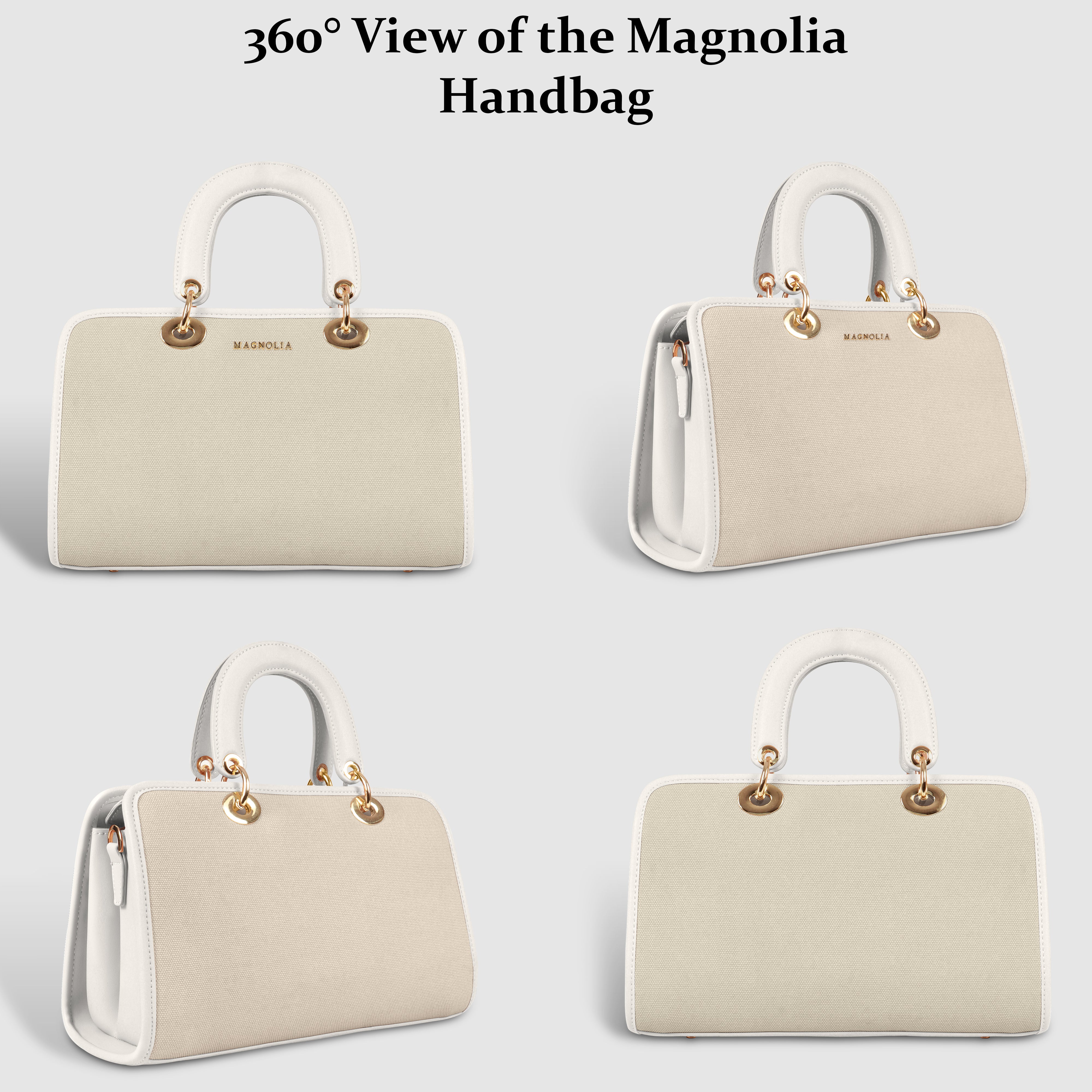 Magnolia Elegant Textured Handbag