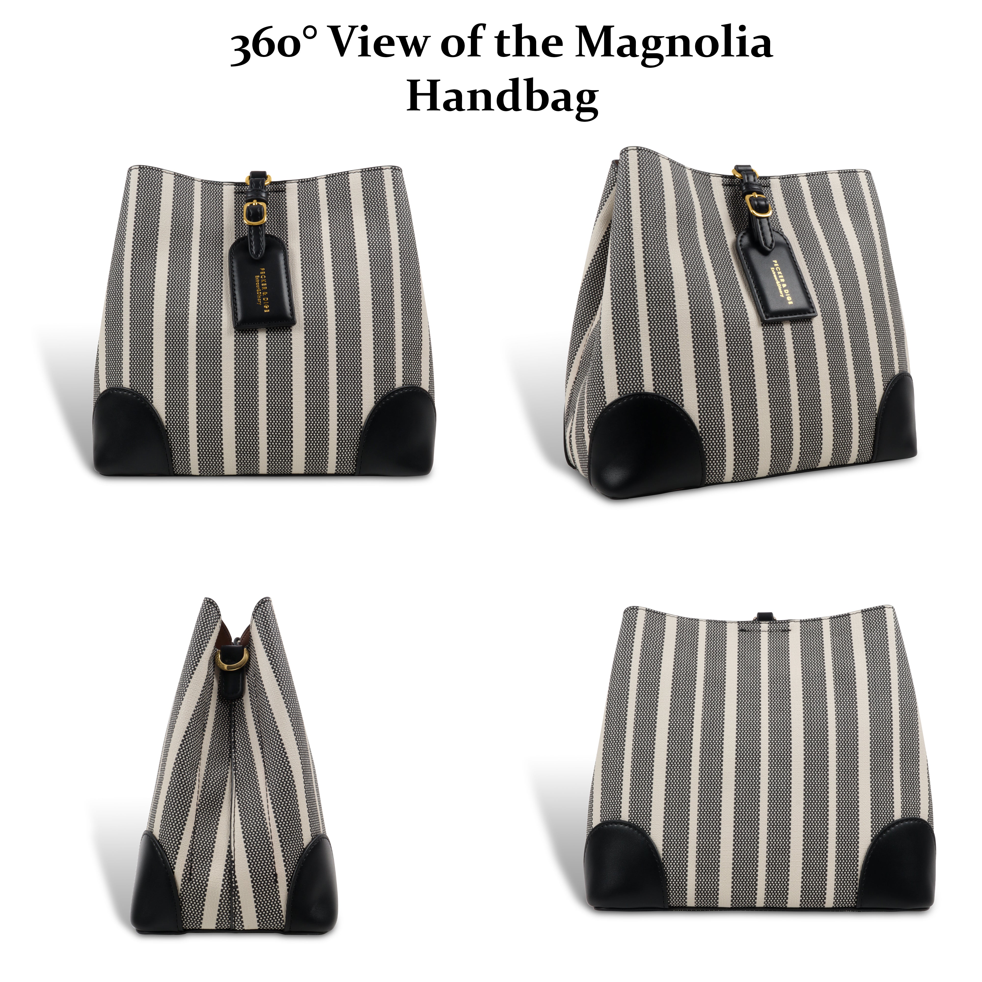Zebra Barrel Bag