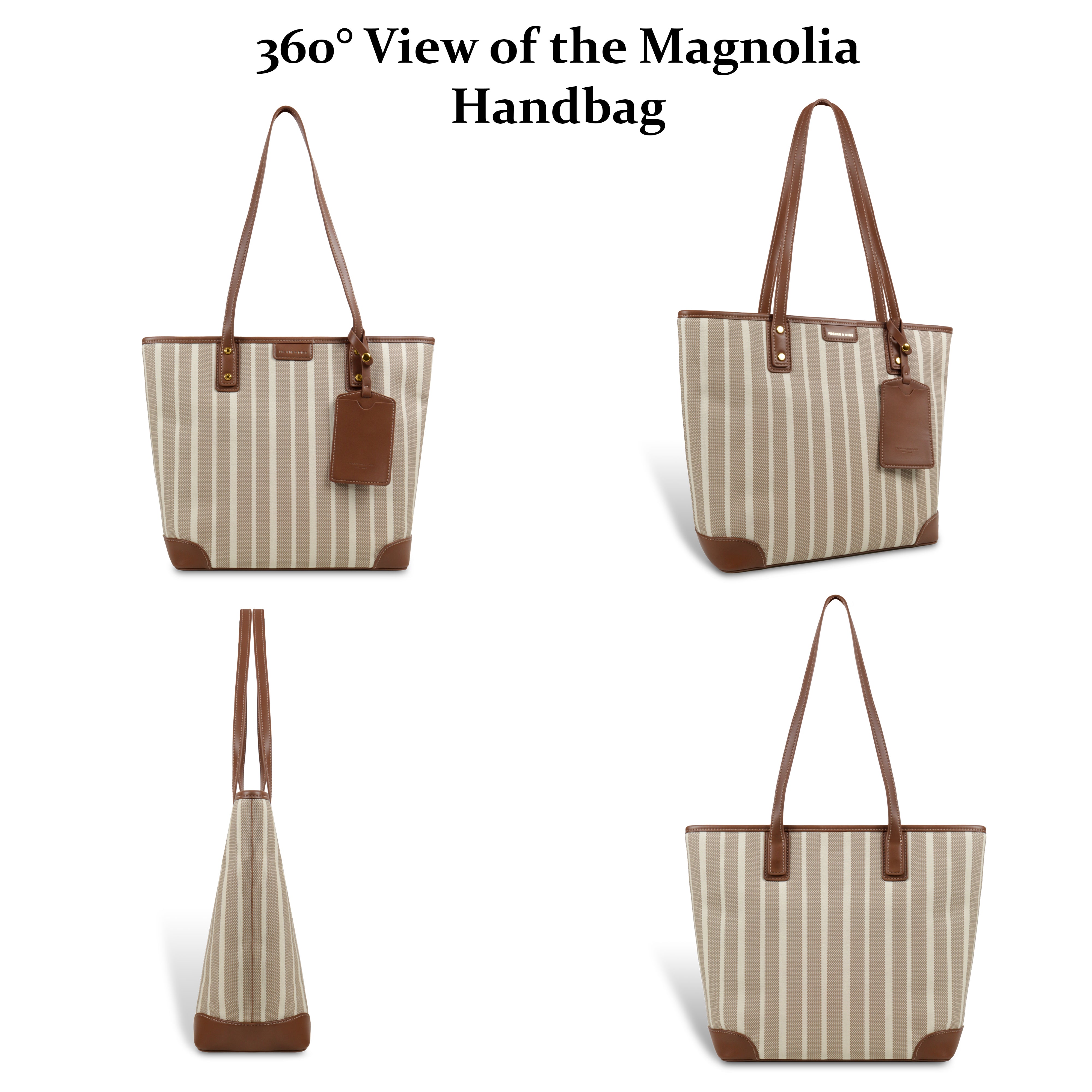 Sandy Stripe Everyday Tote