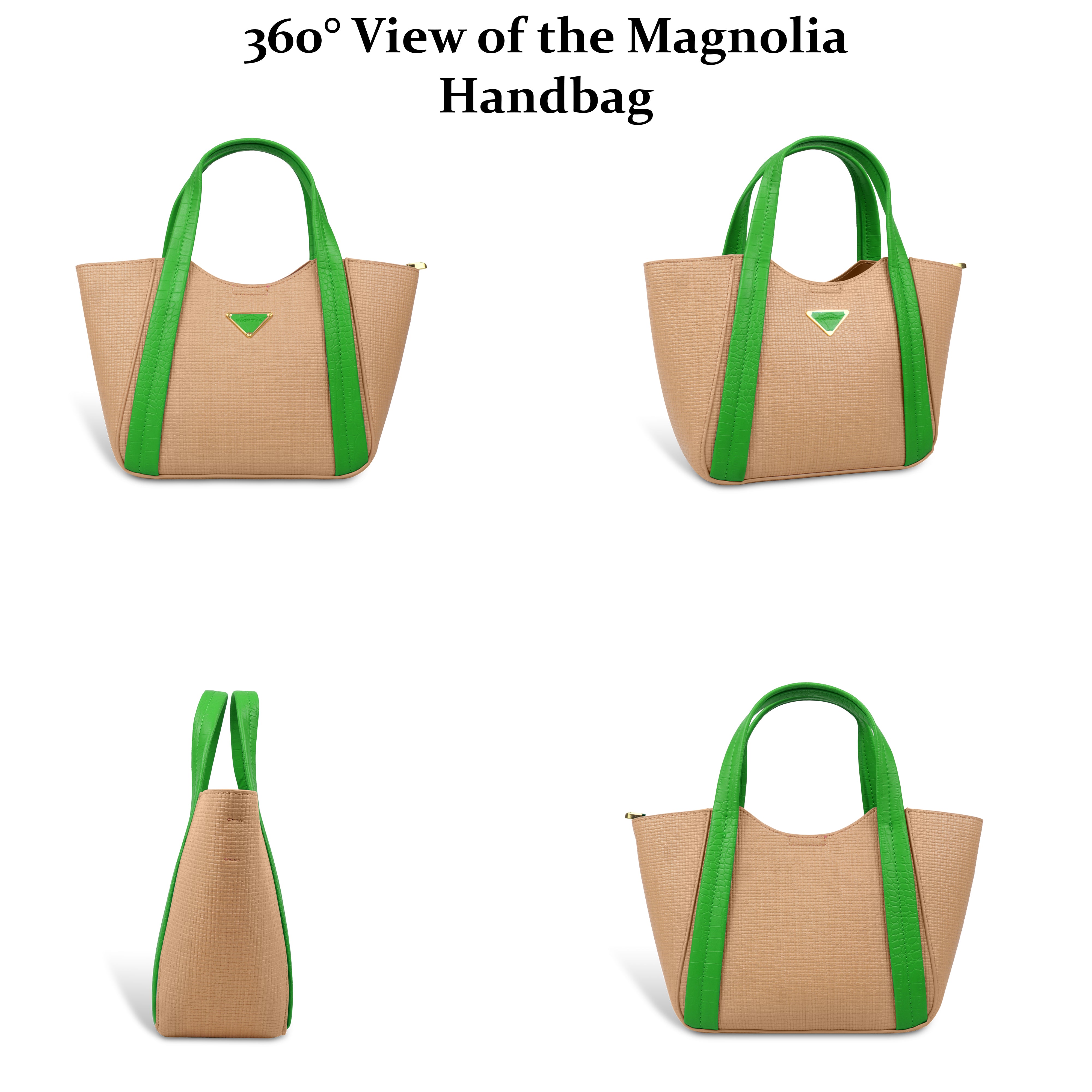 Trendy Leather Tote Bag with Detachable Shoulder Strap & Spacious Interior