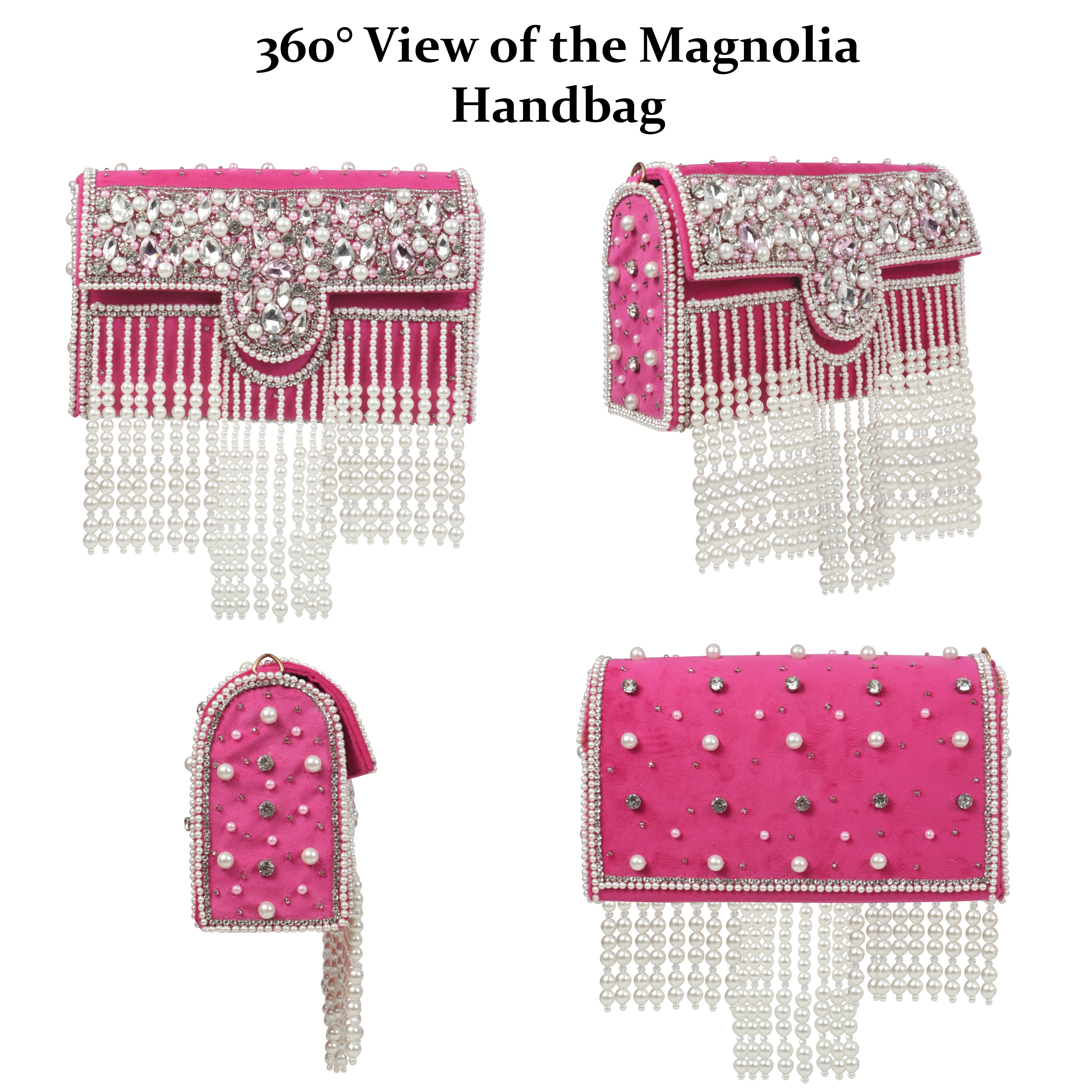 Traditional Potli Style Handbag with Beadwork