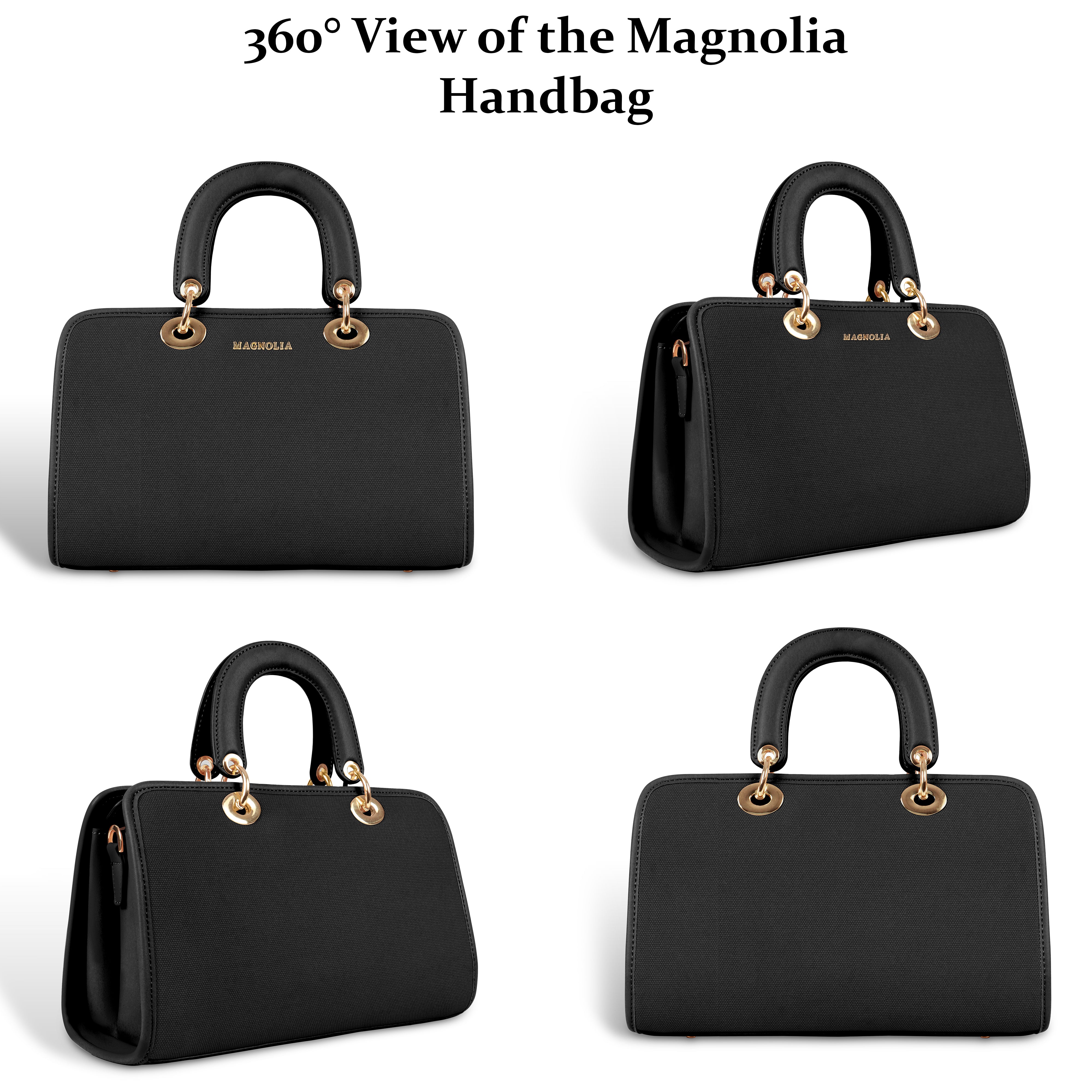 Magnolia Elegant Textured Handbag
