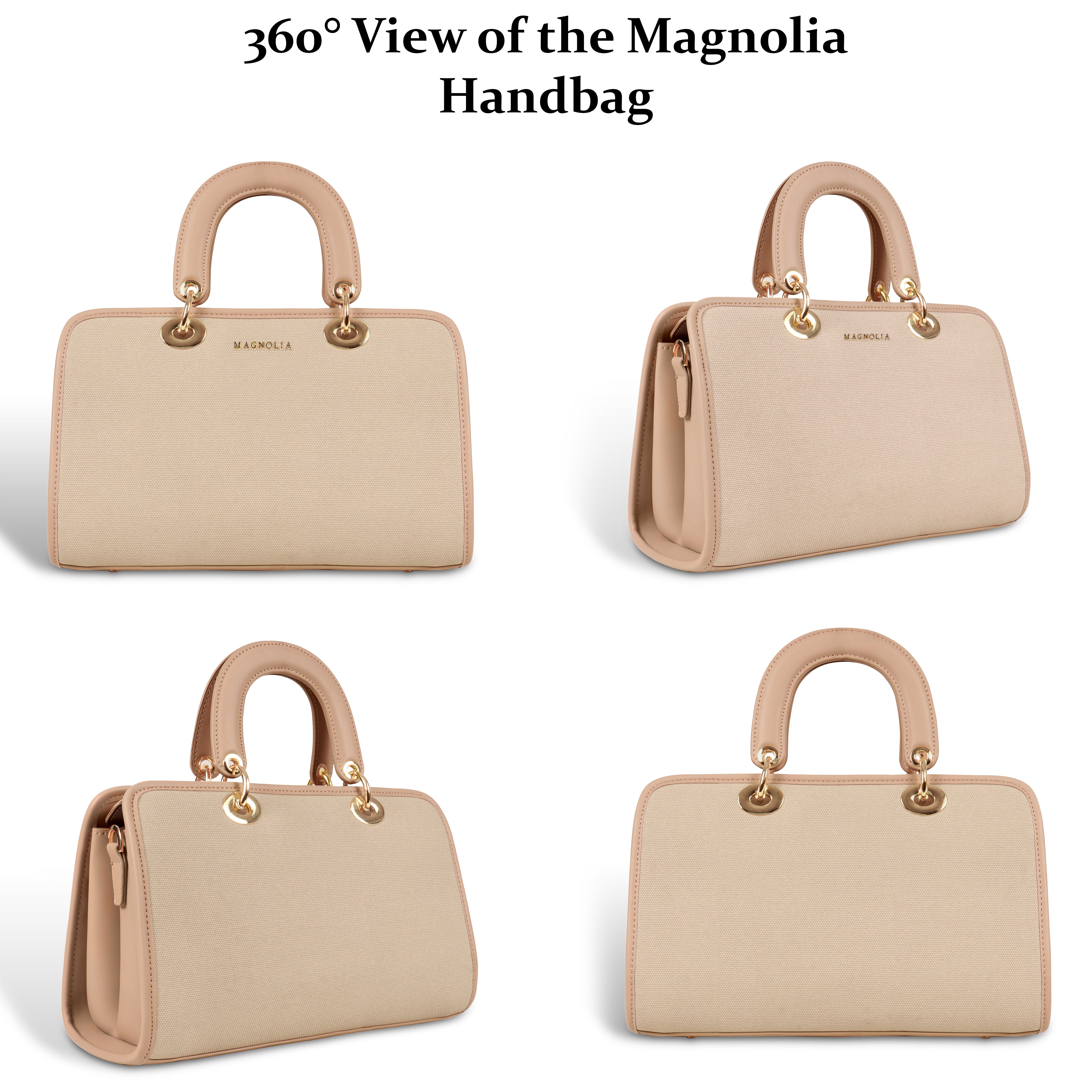 Magnolia Elegant Textured Handbag