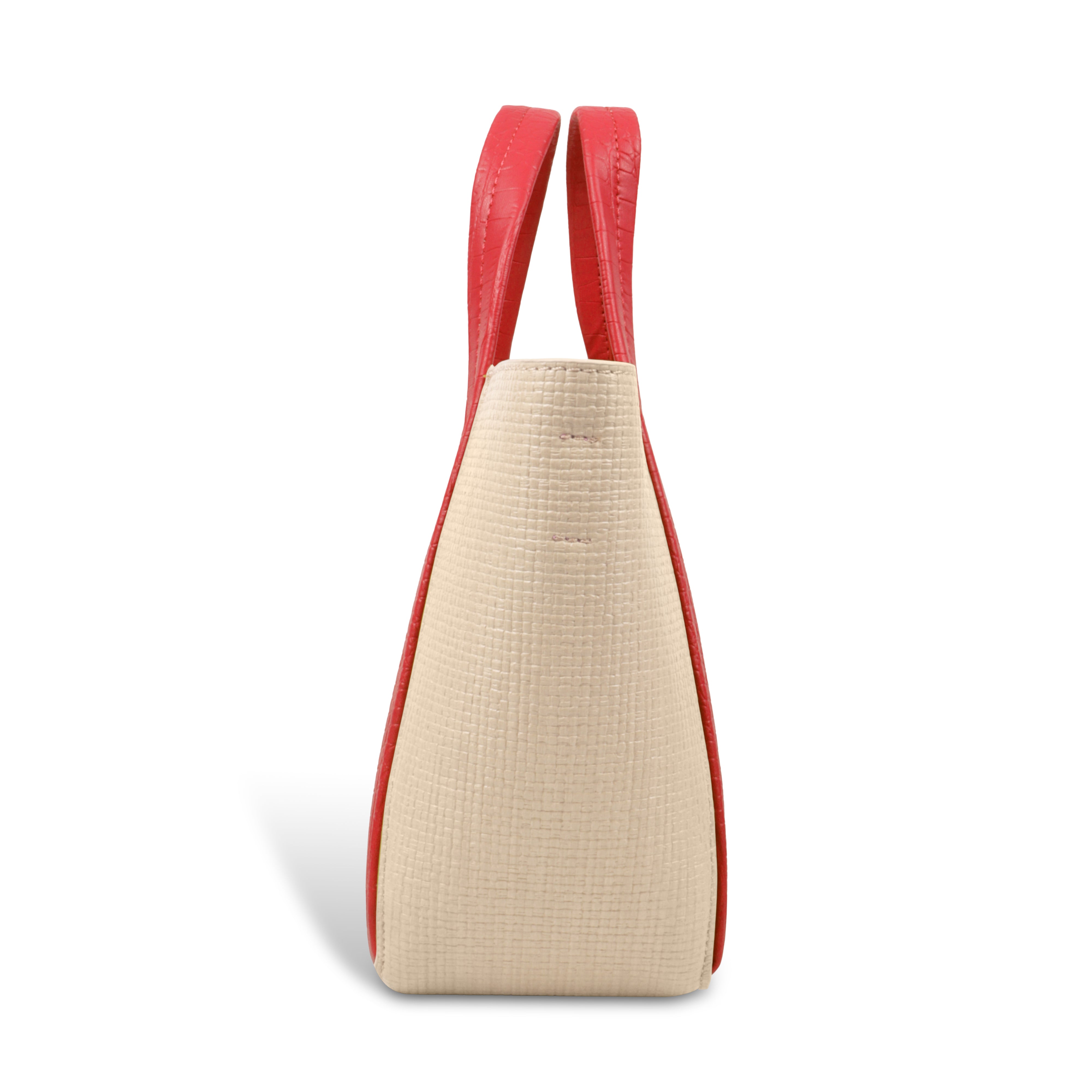Trendy Leather Tote Bag with Detachable Shoulder Strap & Spacious Interior