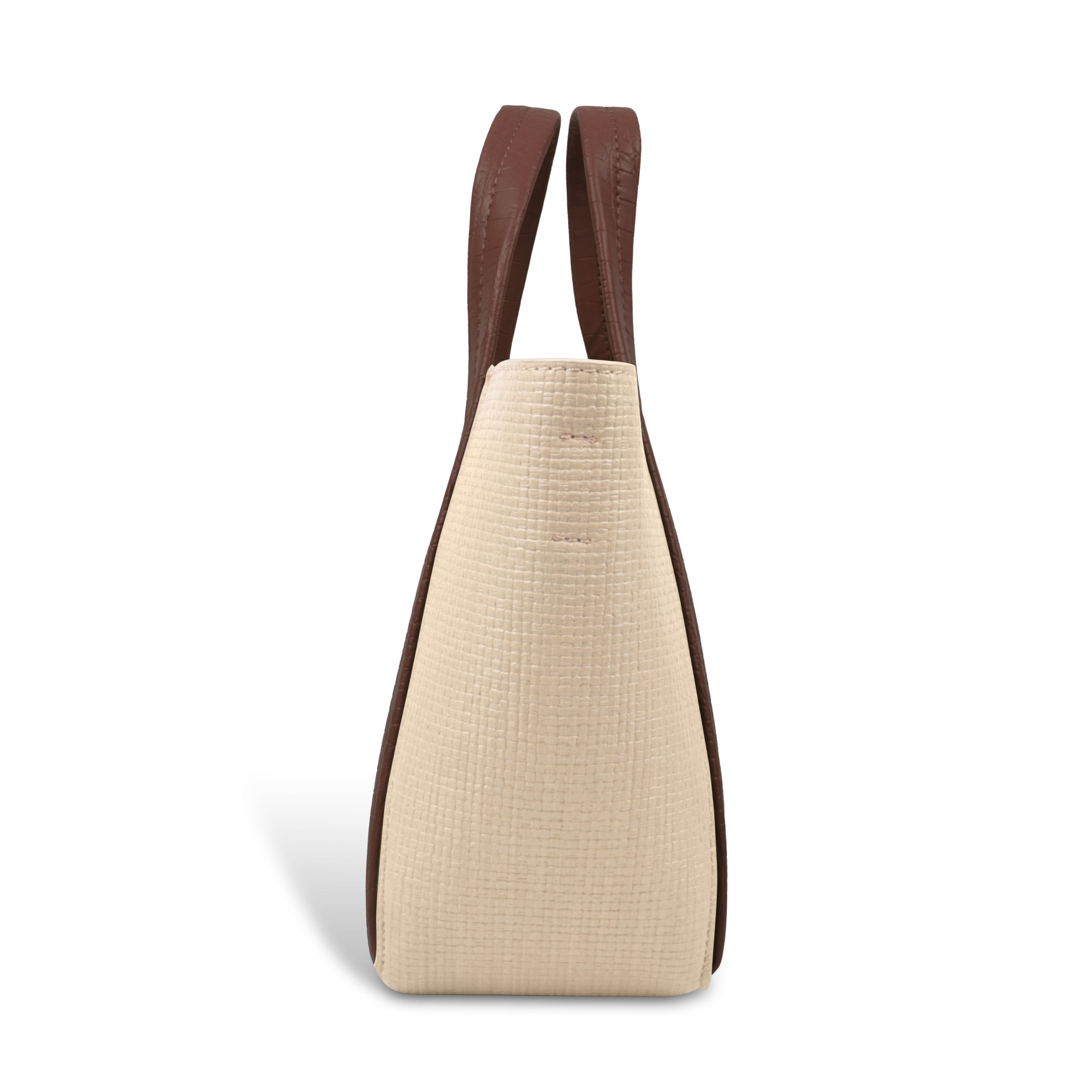 Trendy Leather Tote Bag with Detachable Shoulder Strap & Spacious Interior