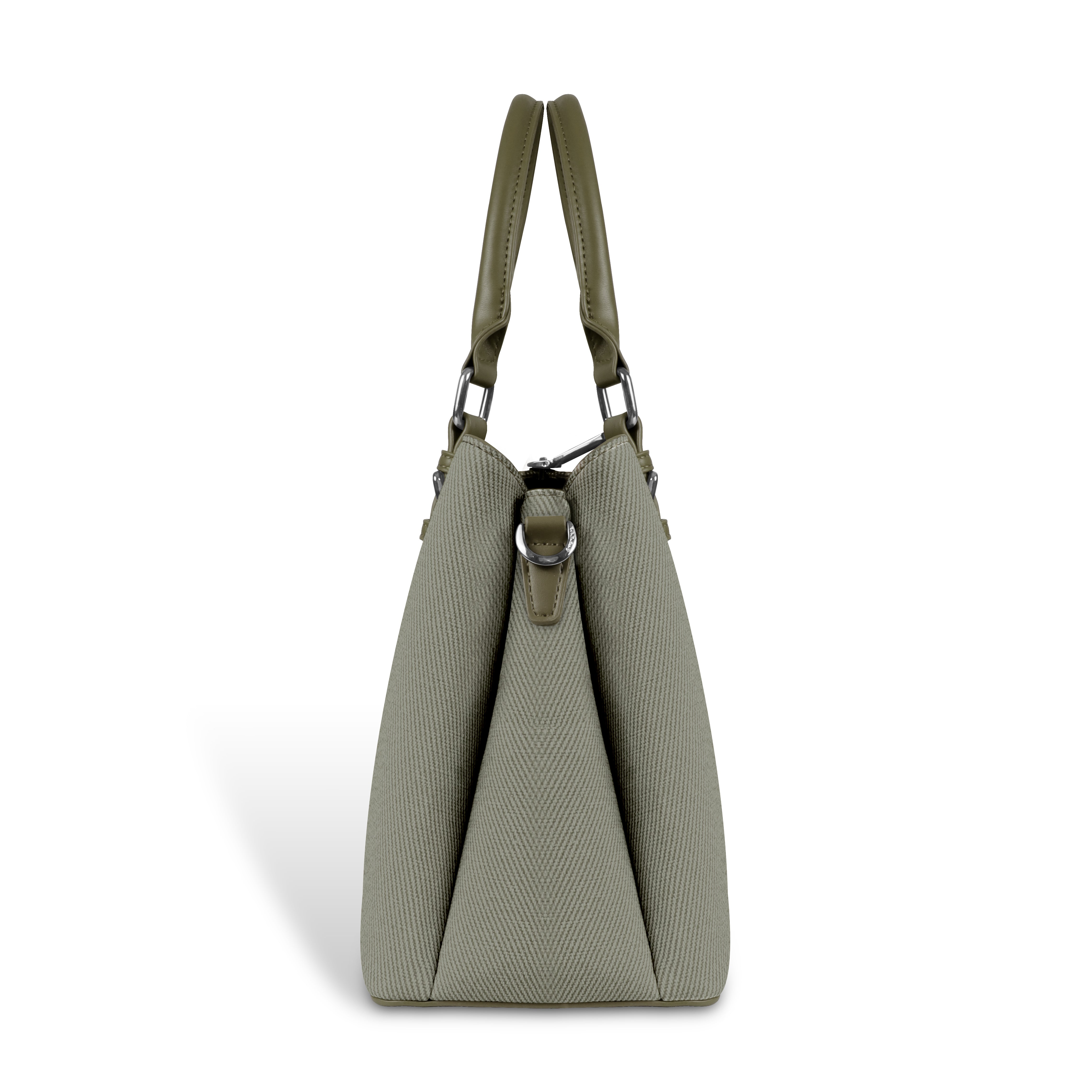 Magnolia Green Handbag | Vegan Leather | 10.58L Storage