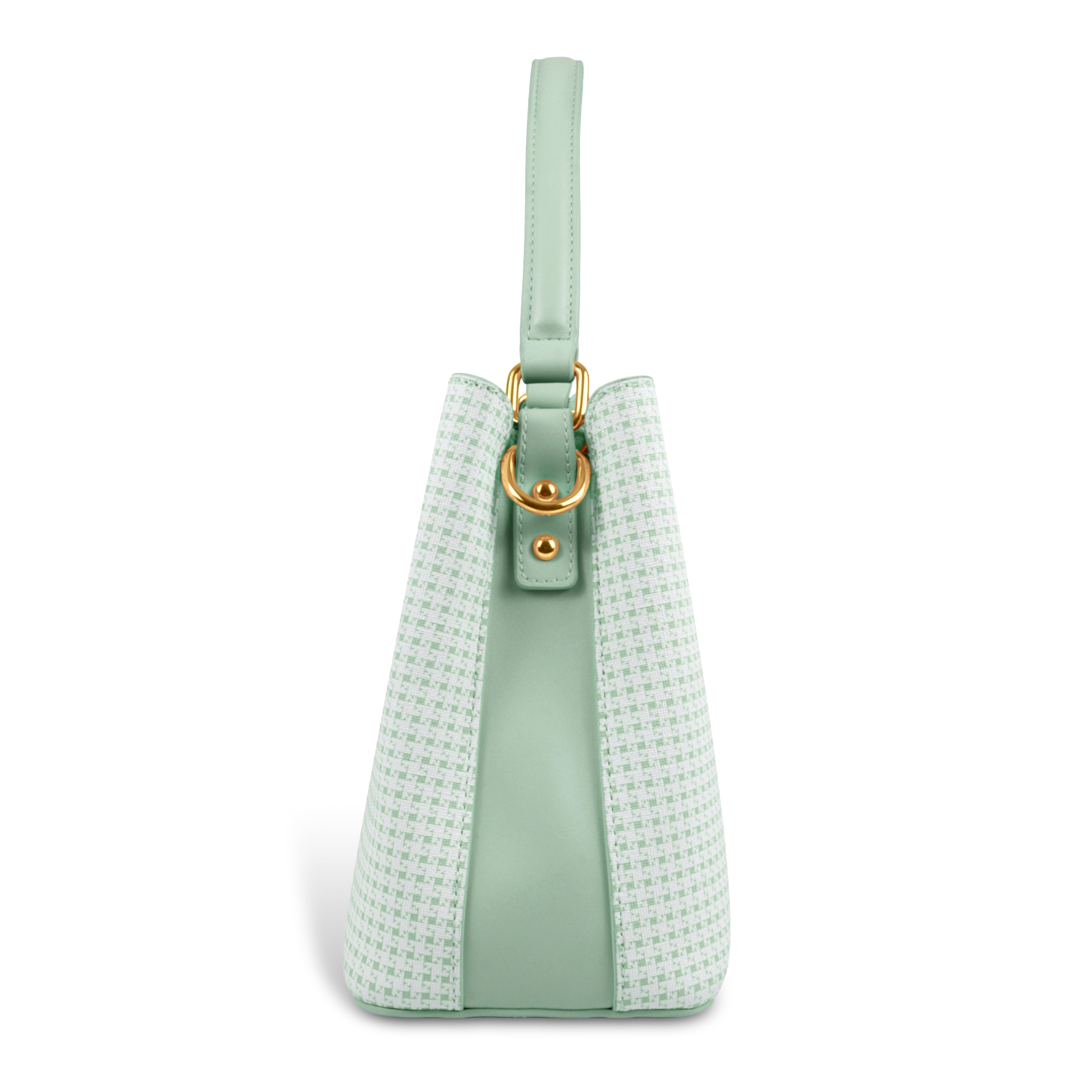 Magnolia Premium Textured Handbag for Women with Detachable Sling Strap