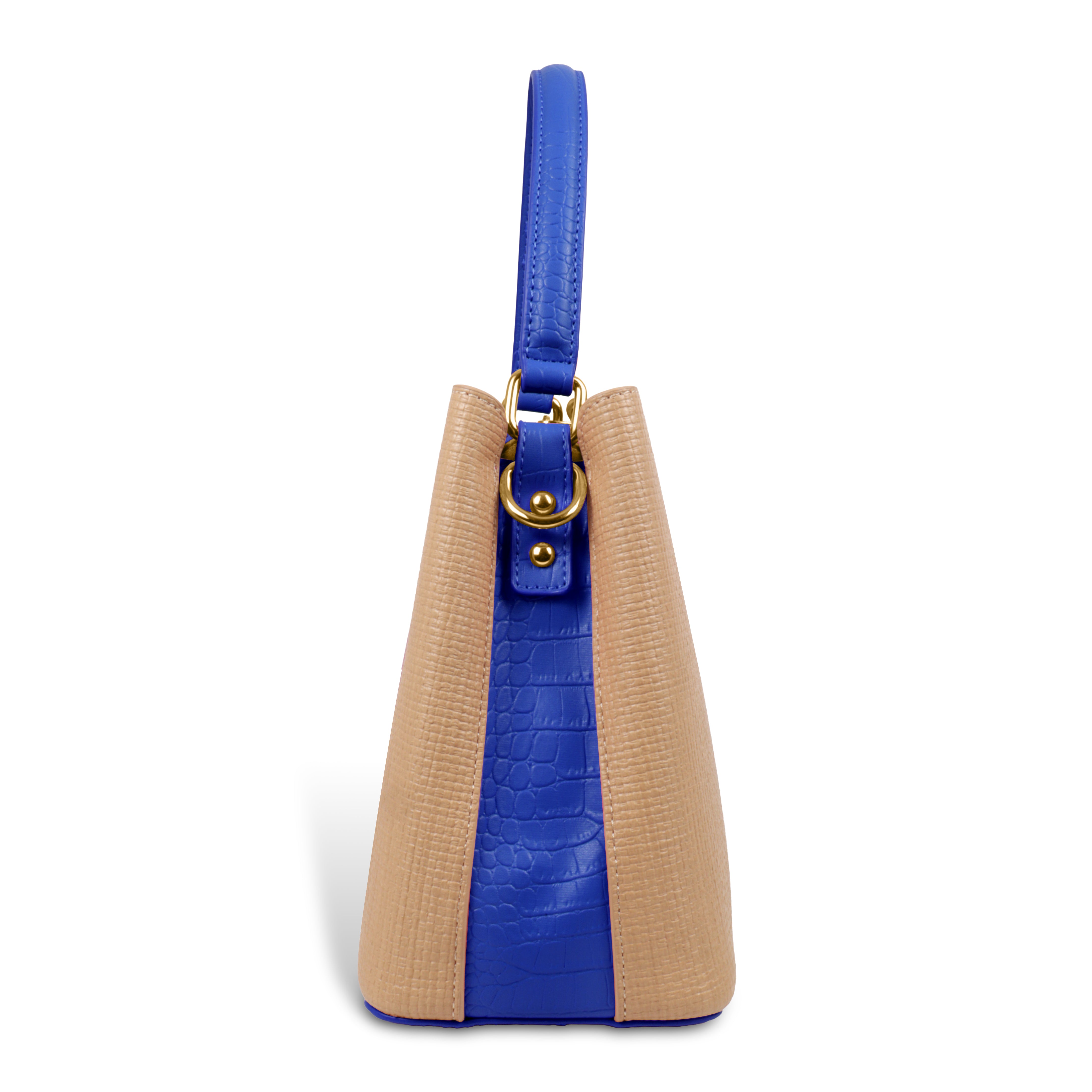 Fashionable Structured Handbag with Dual Handles