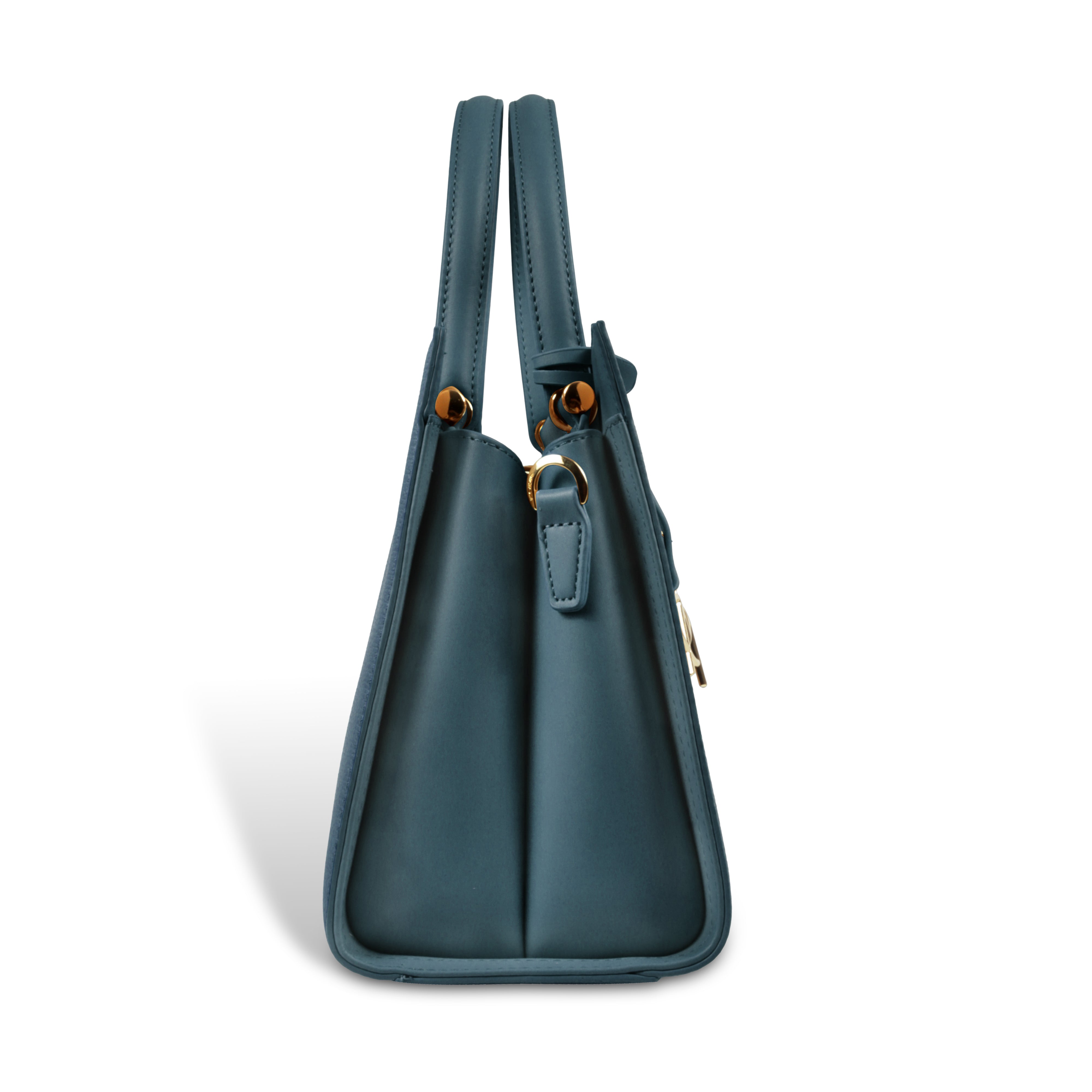 Magnolia Women’s Handbag – 9.5L Spacious Faux Leather Tote in Blue