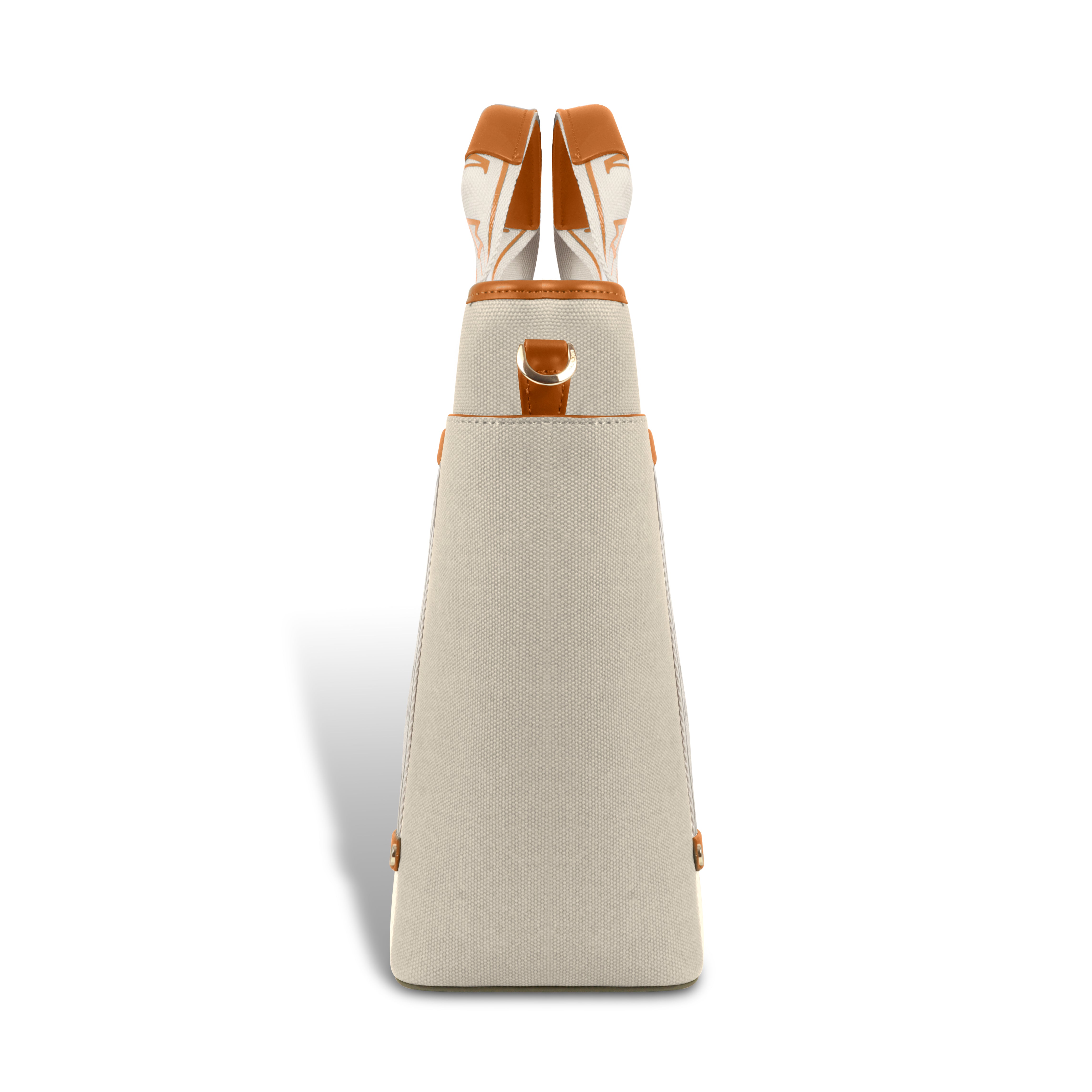 Magnolia® Vegan Leather Tan Handbag – 15L Spacious Tote for Everyday & Work Use