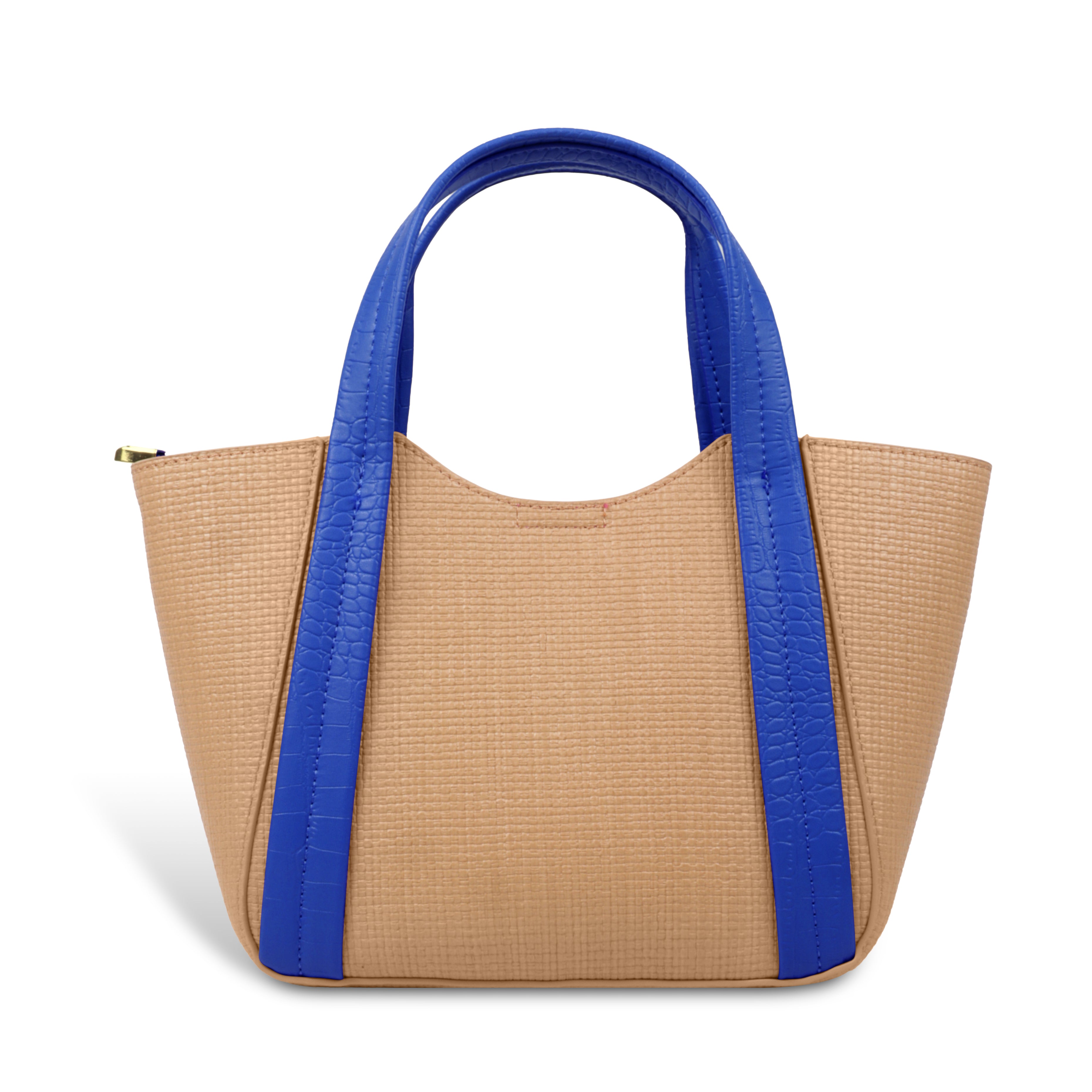 Trendy Leather Tote Bag with Detachable Shoulder Strap & Spacious Interior