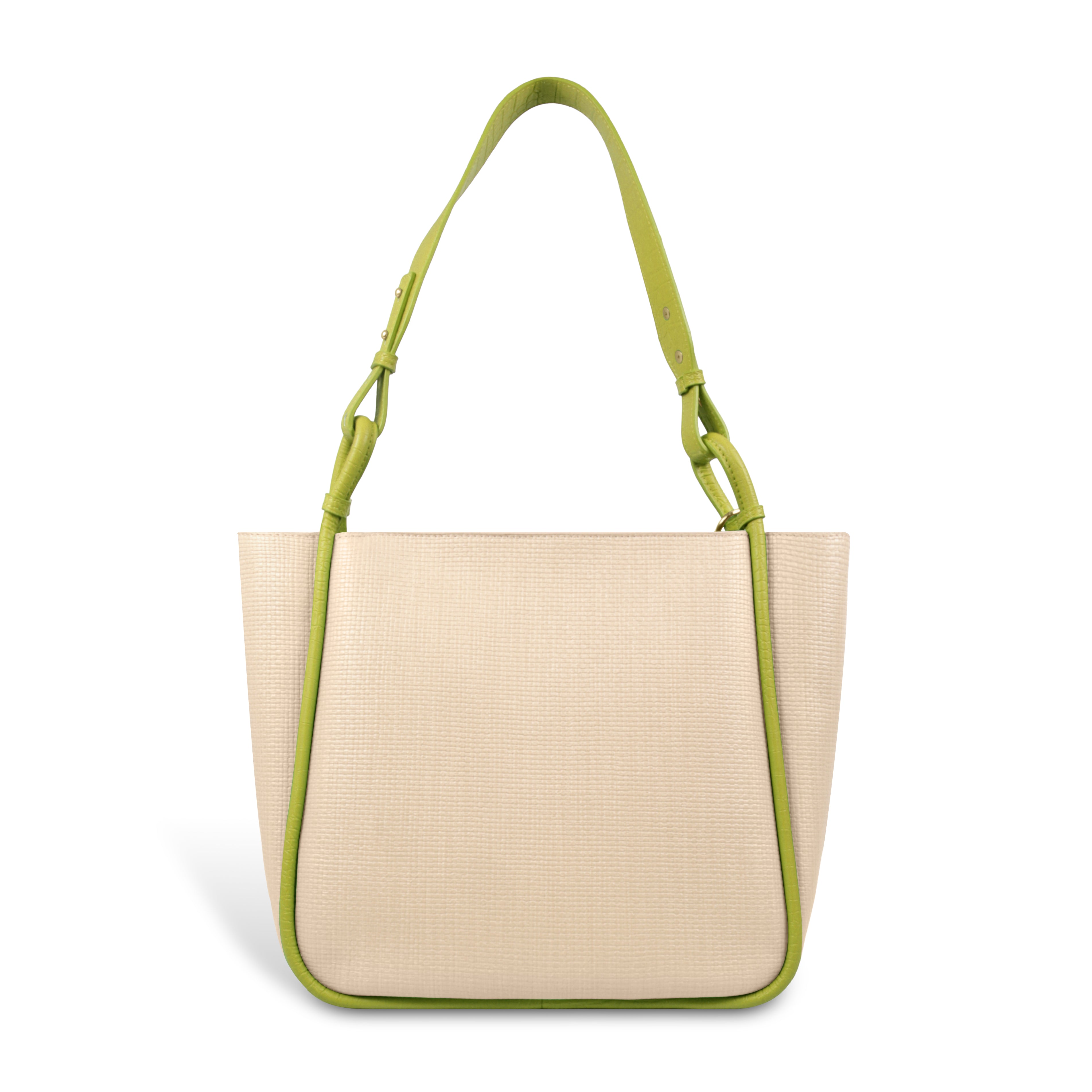 Stylish Leather Tote Bag with Star Charm & Spacious Interior