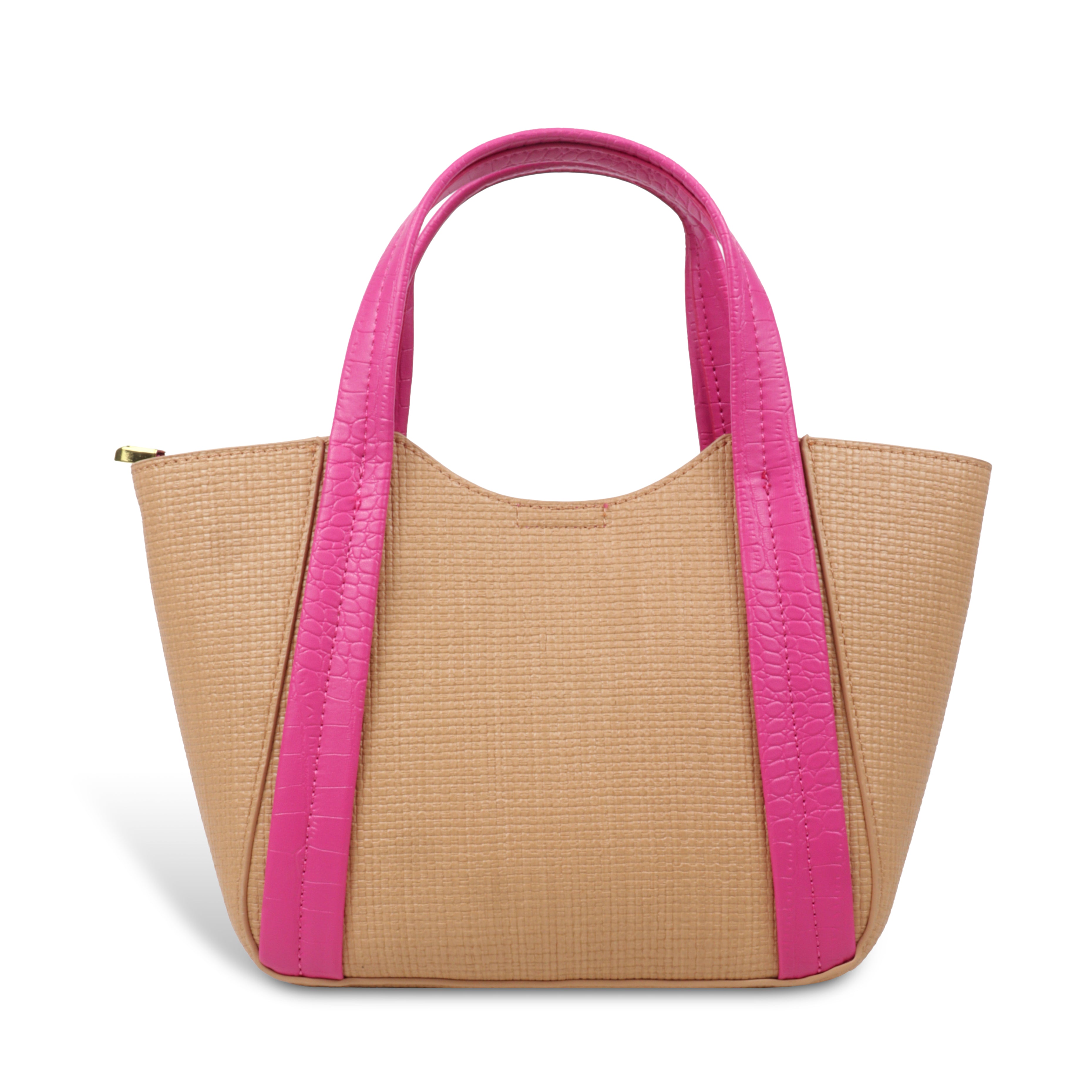 Trendy Leather Tote Bag with Detachable Shoulder Strap & Spacious Interior