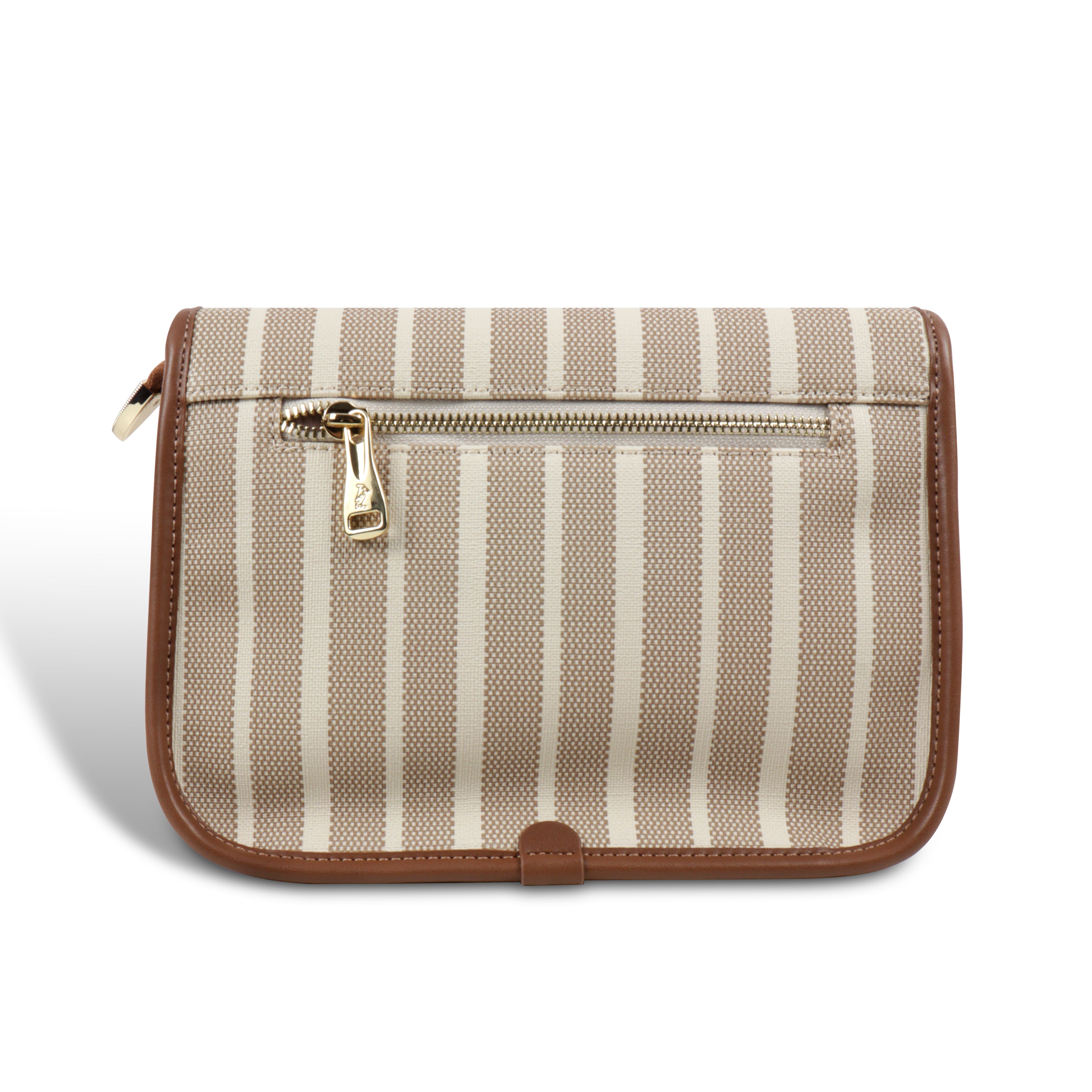 Sandy Stripe Flap Bag