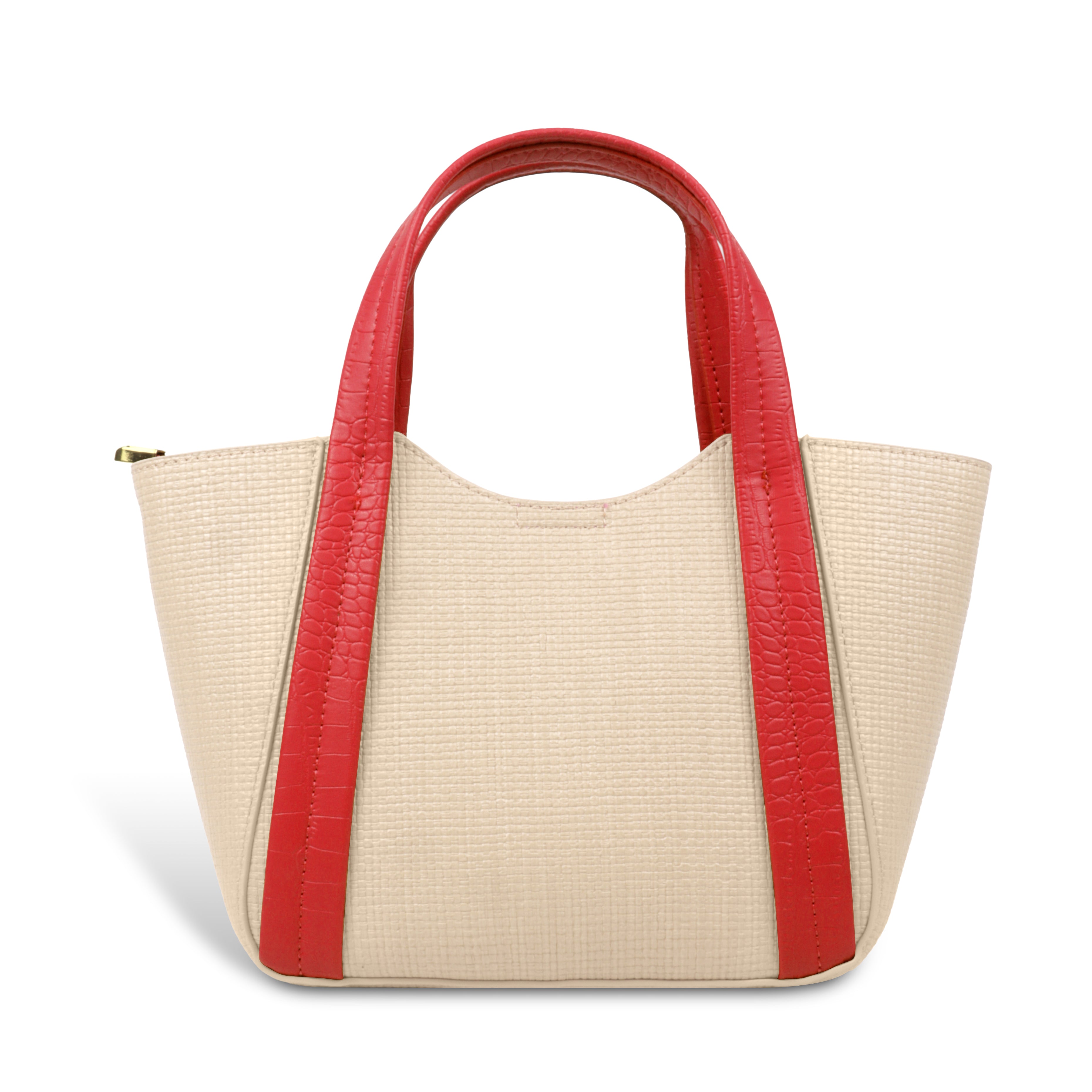 Trendy Leather Tote Bag with Detachable Shoulder Strap & Spacious Interior