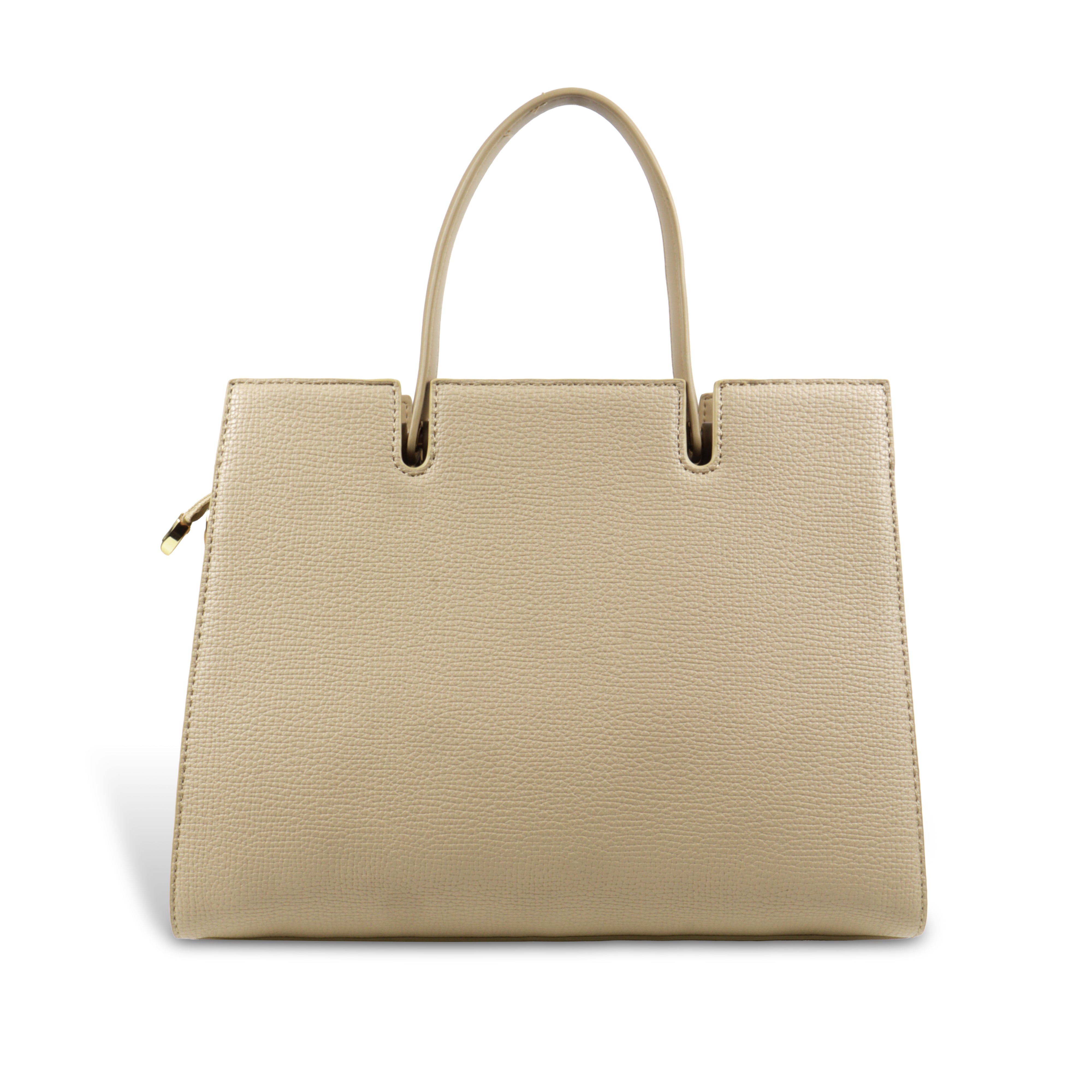 Magnolia Women’s Handbag – 9.5L Spacious Faux Leather Tote in Gold