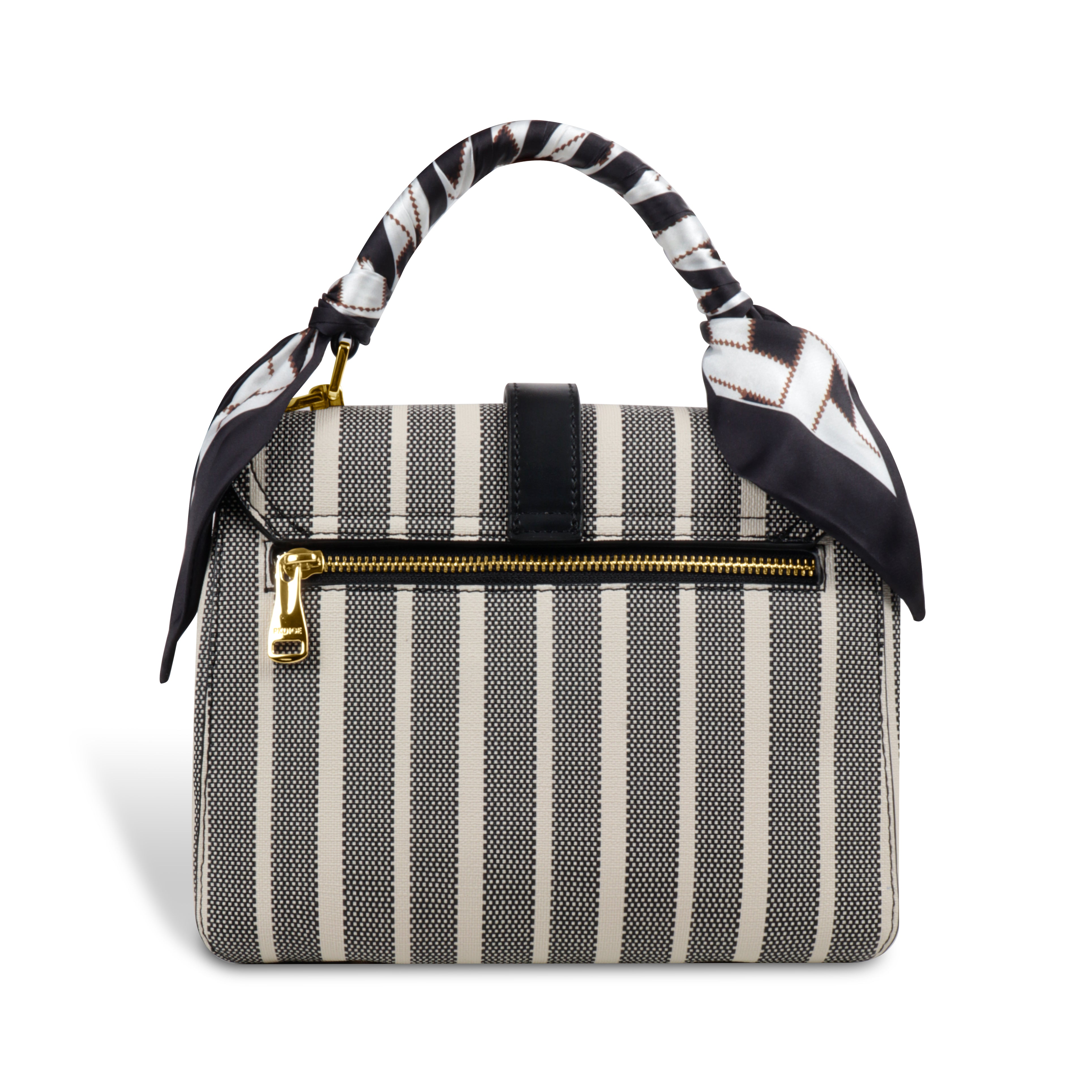Zebra Striped Mini Handbag
