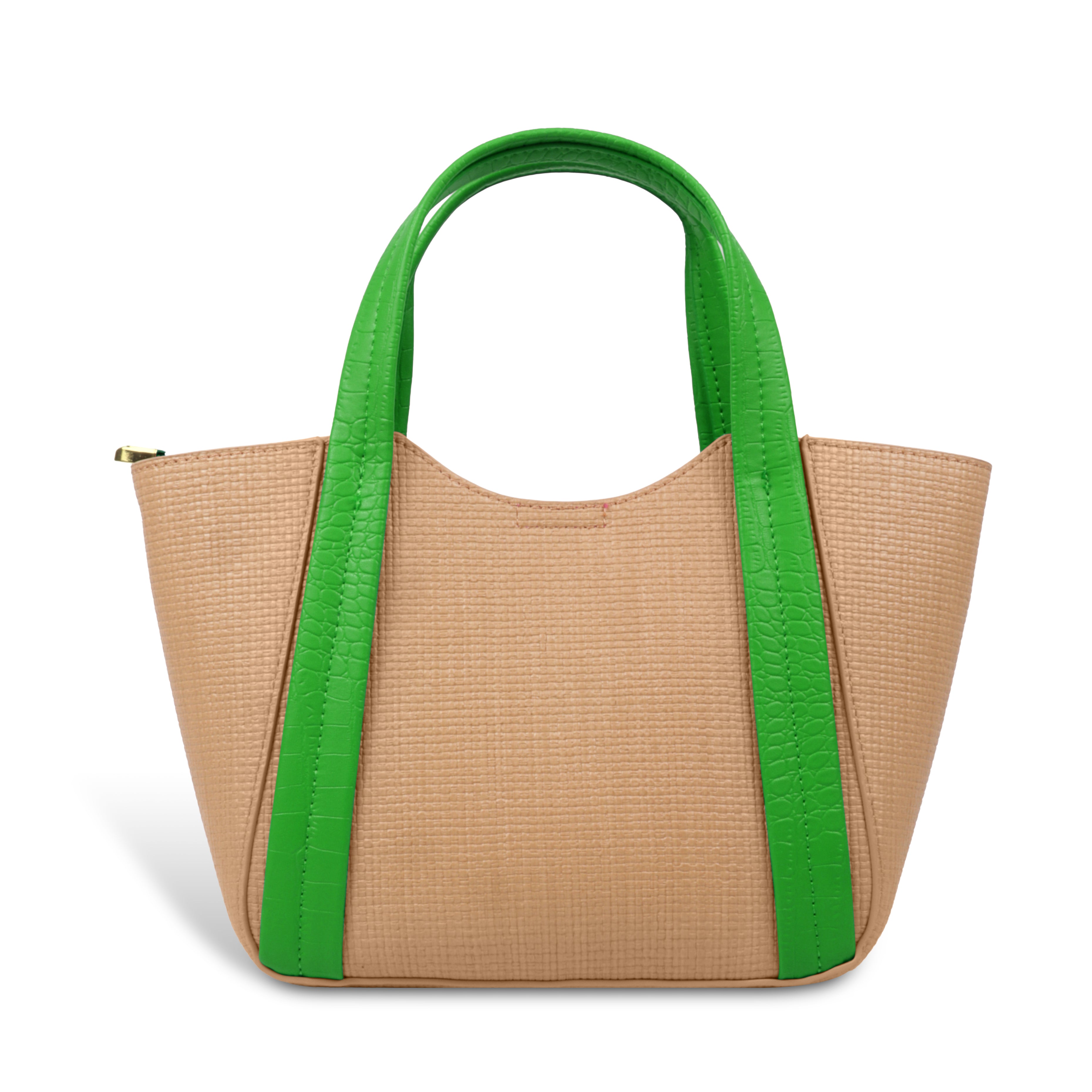 Trendy Leather Tote Bag with Detachable Shoulder Strap & Spacious Interior