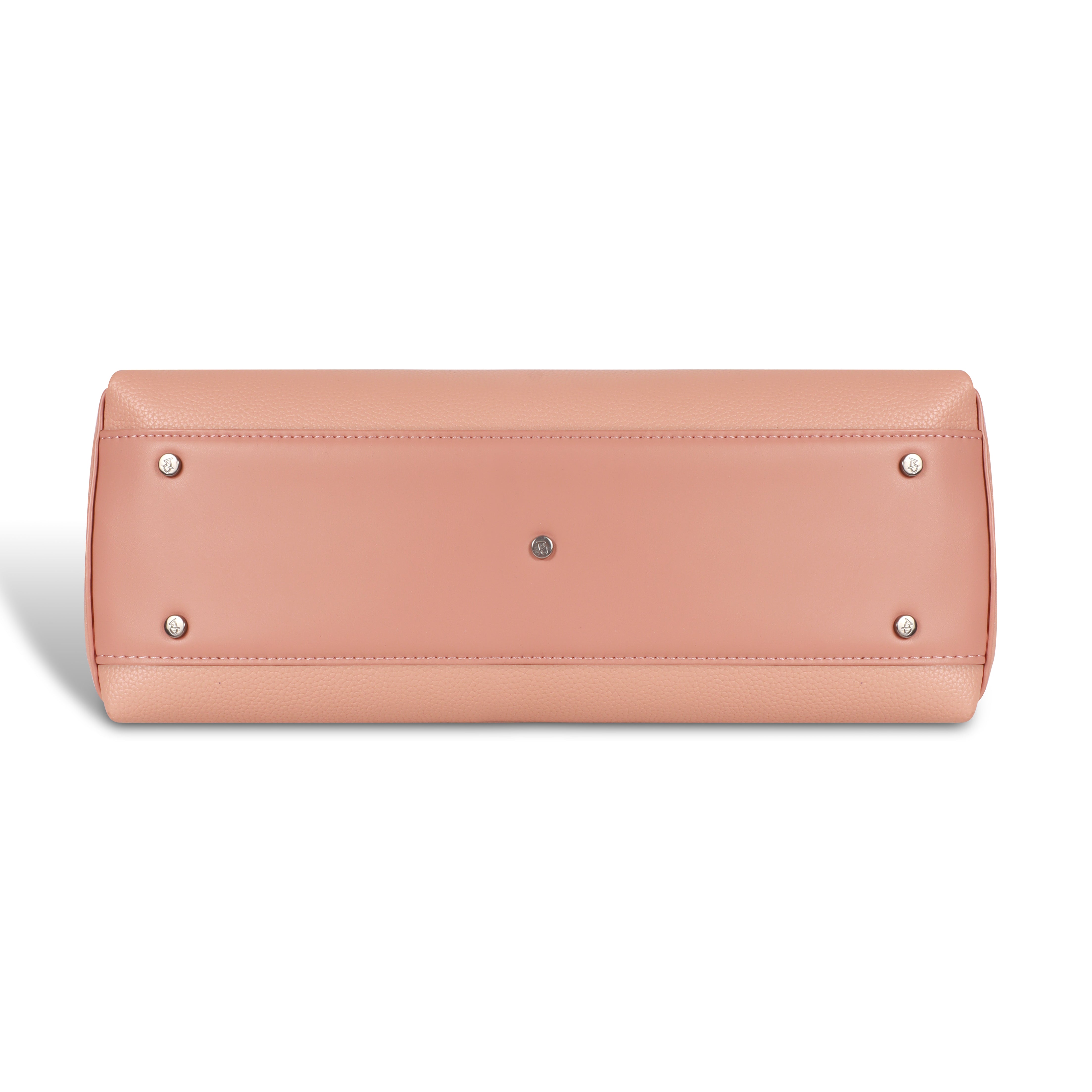 Magnolia Blush Pink Vegan Leather Handbag for Women | 12L Spacious Everyday & Work Bag with Long Strap