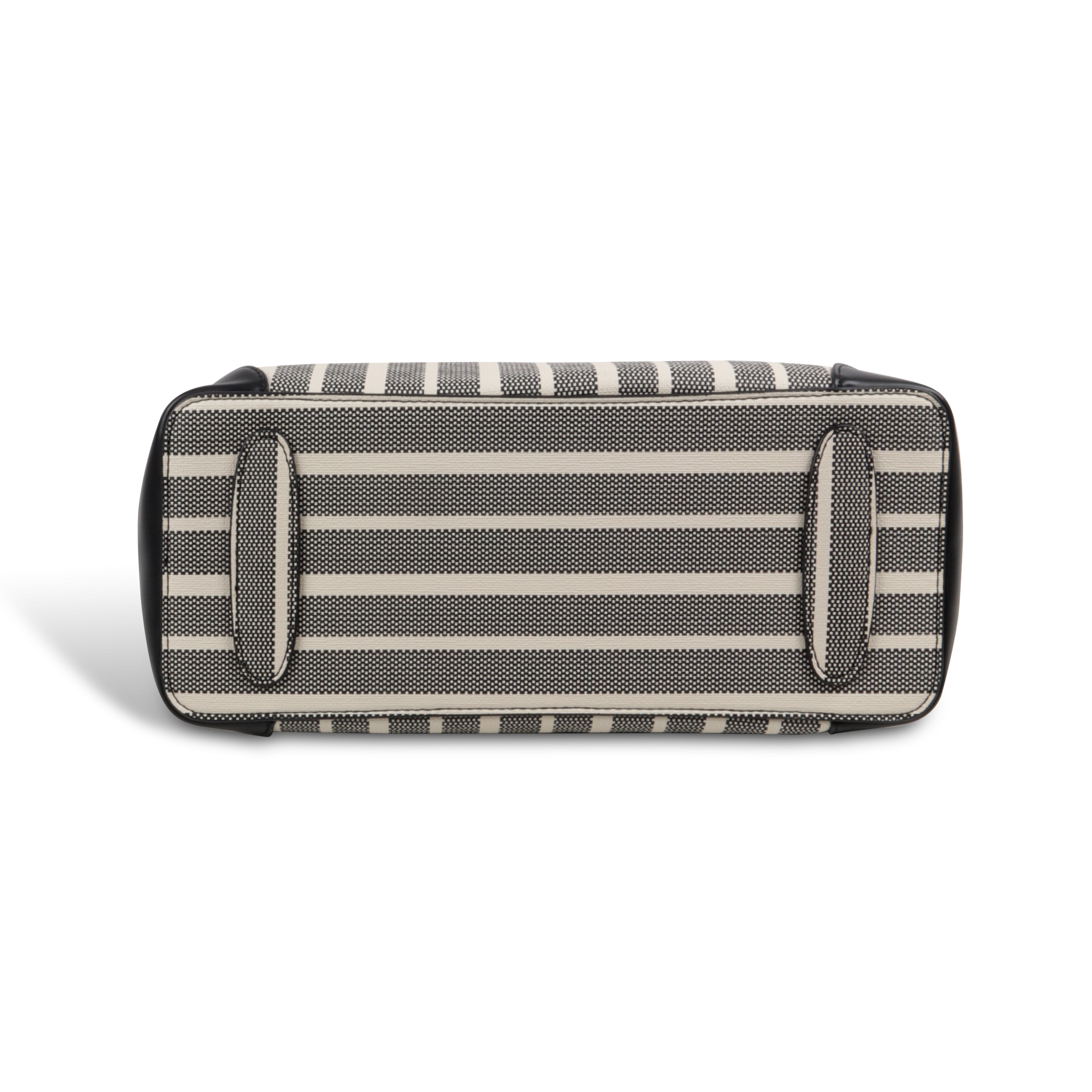 Zebra Striped Tote Bag