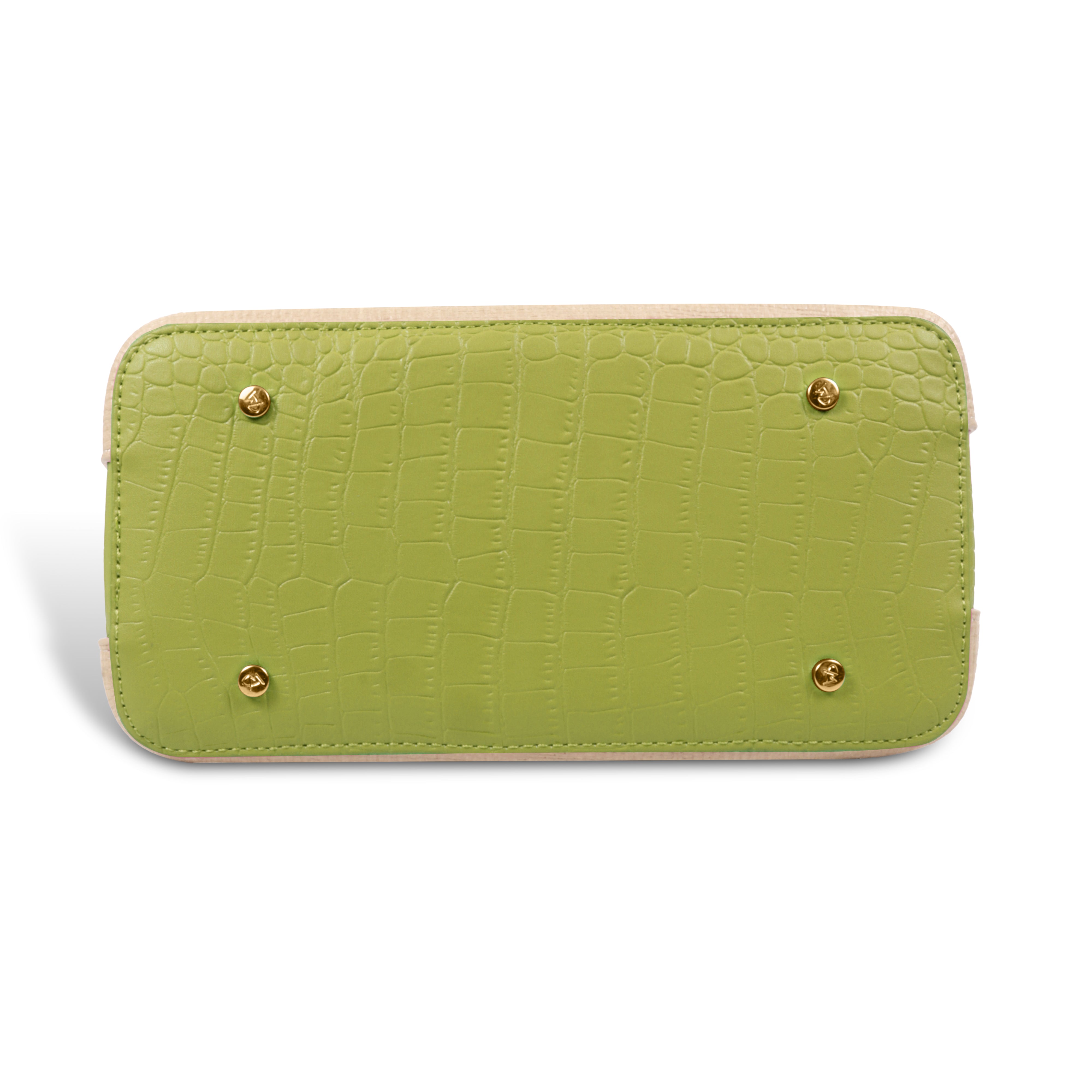 Fashionable Structured Handbag with Dual Handles