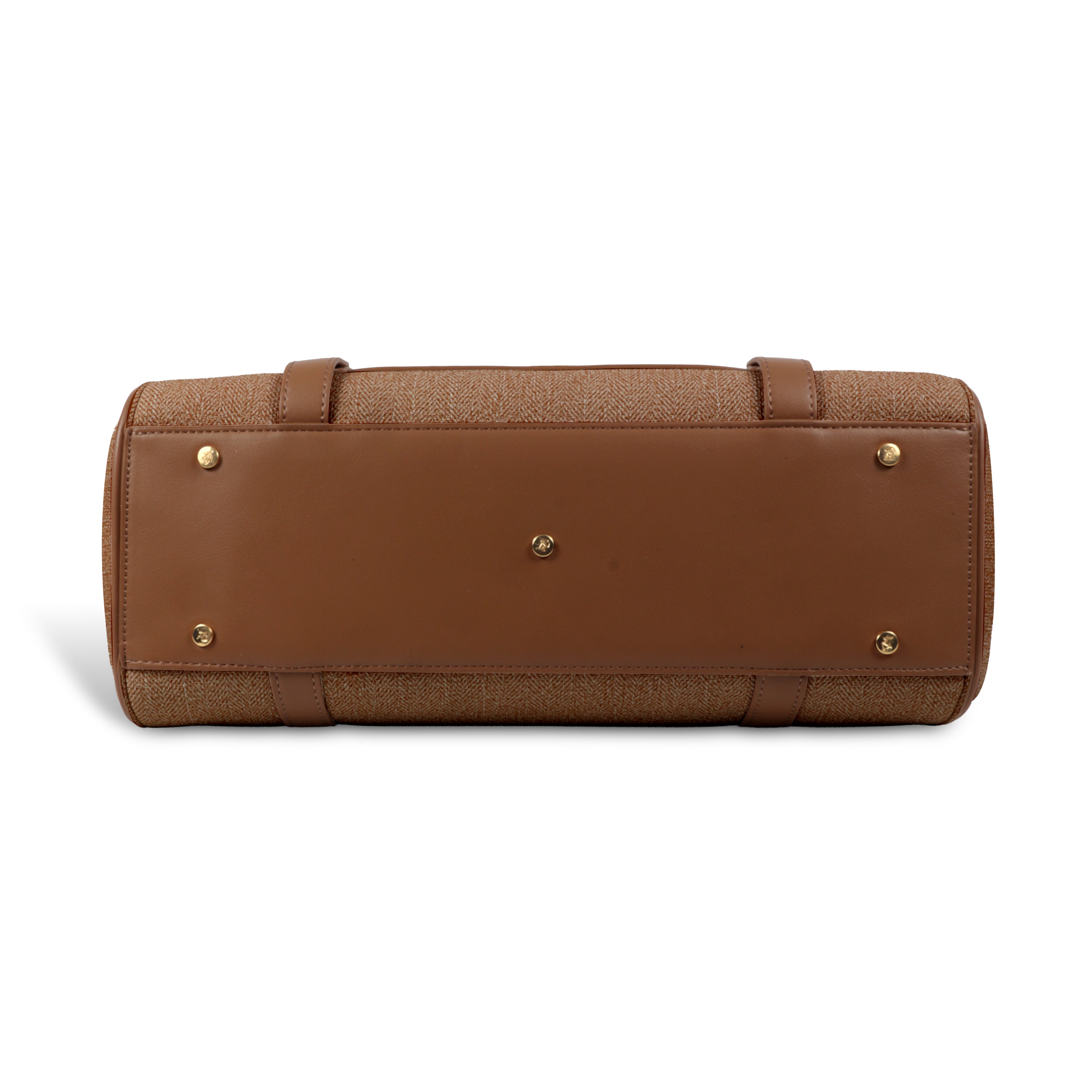 Magnolia Elegant Leatherette Handbag for Women with Detachable Strap