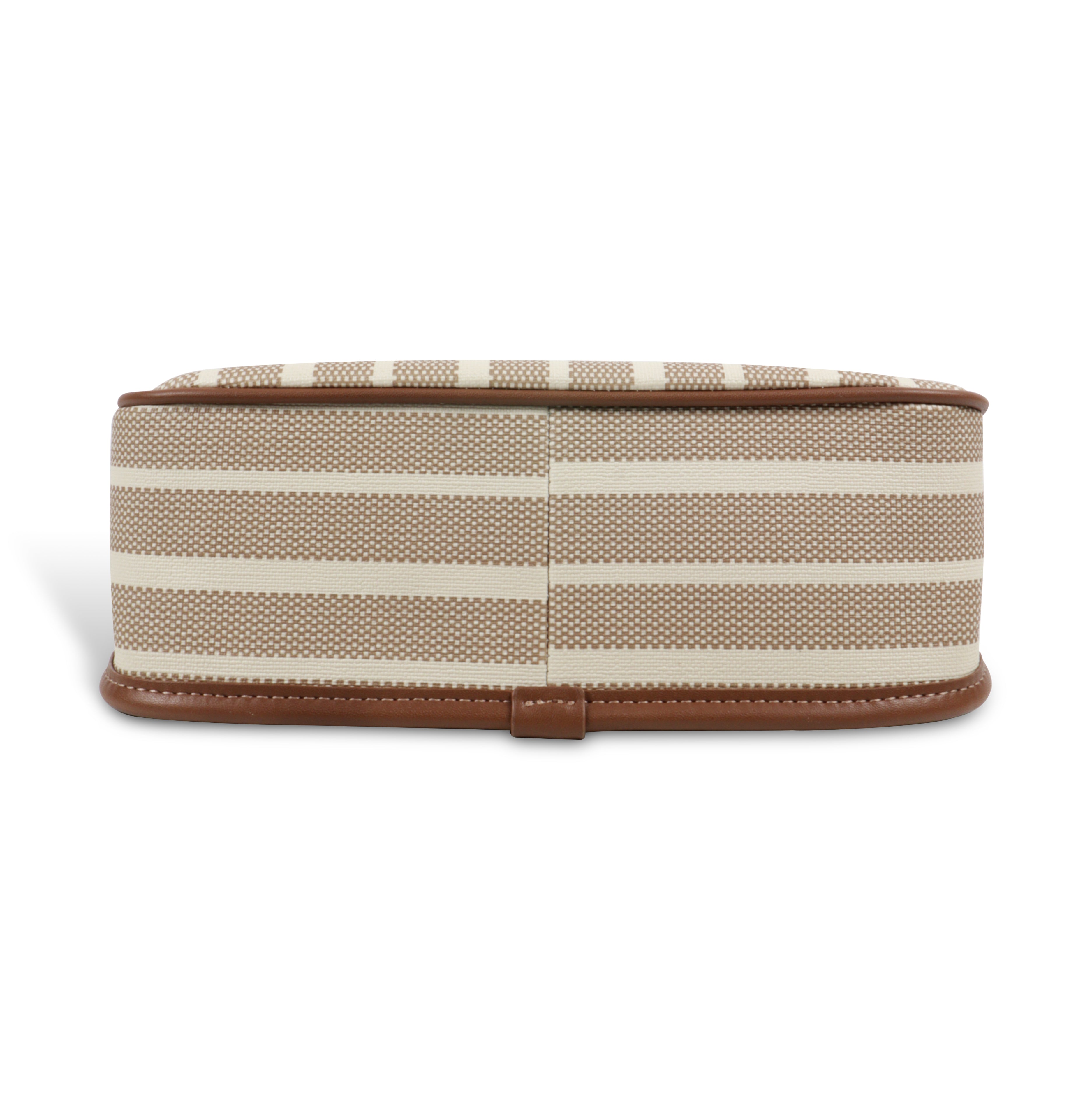 Sandy Stripe Flap Bag