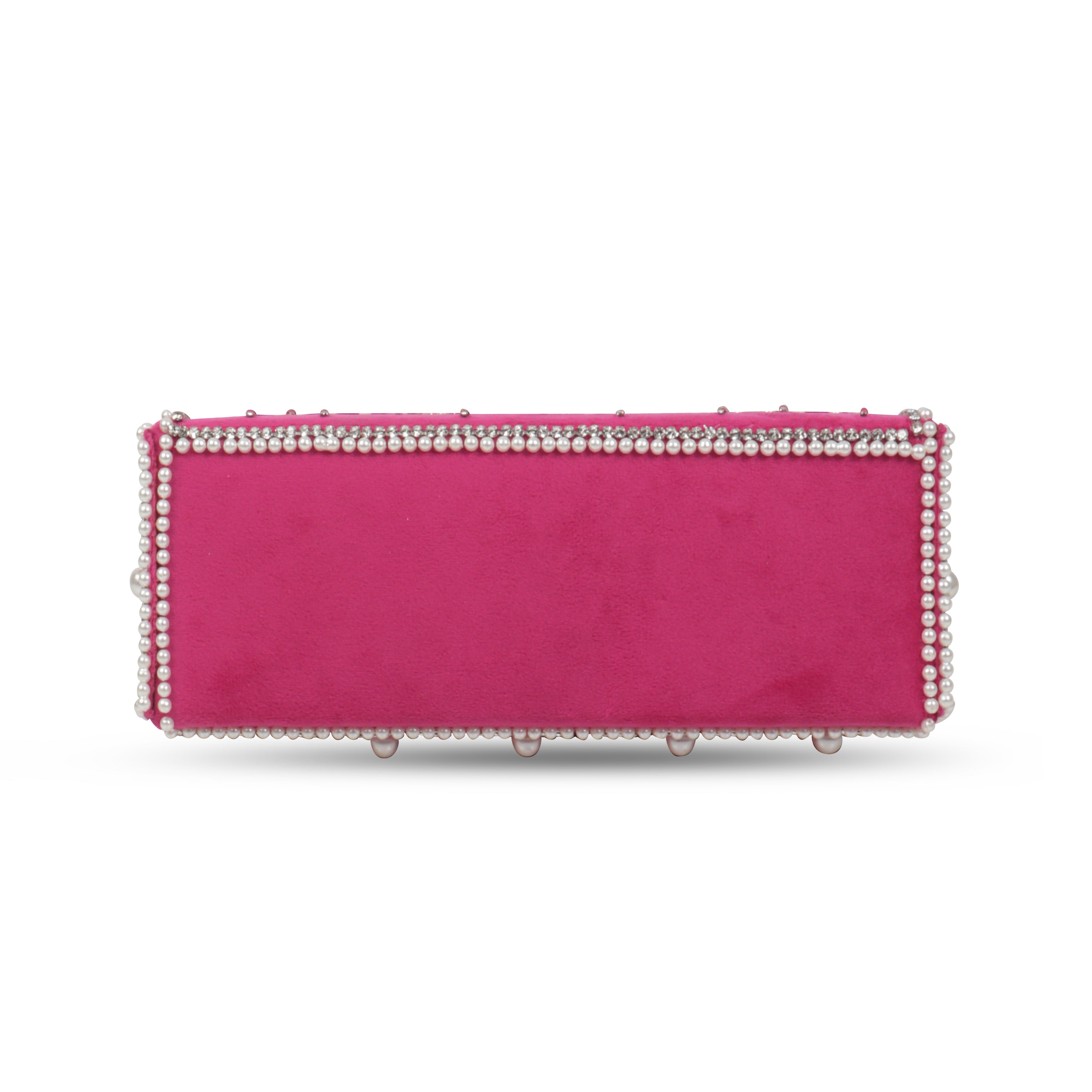 Traditional Potli Style Handbag with Beadwork