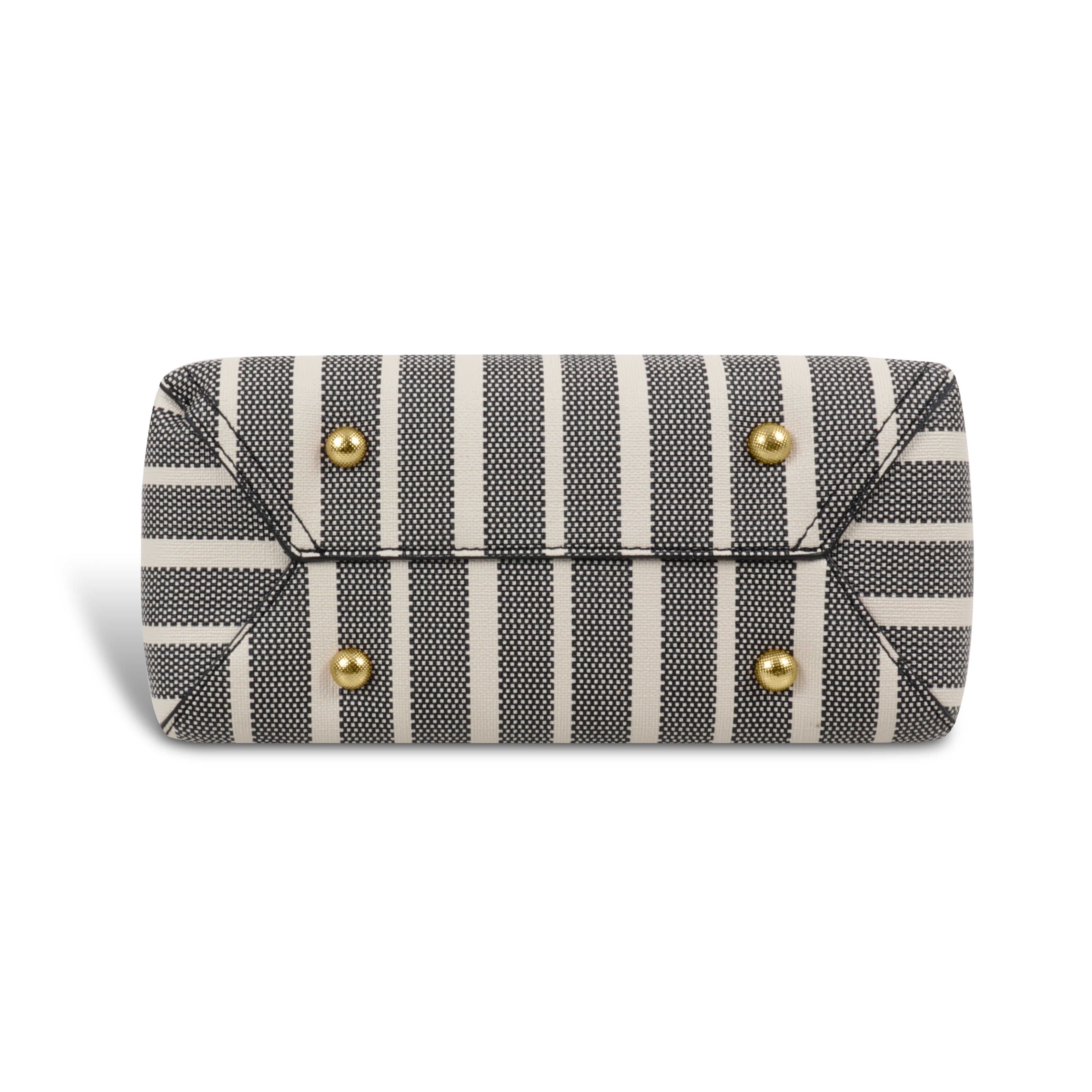 Zebra Striped Mini Handbag