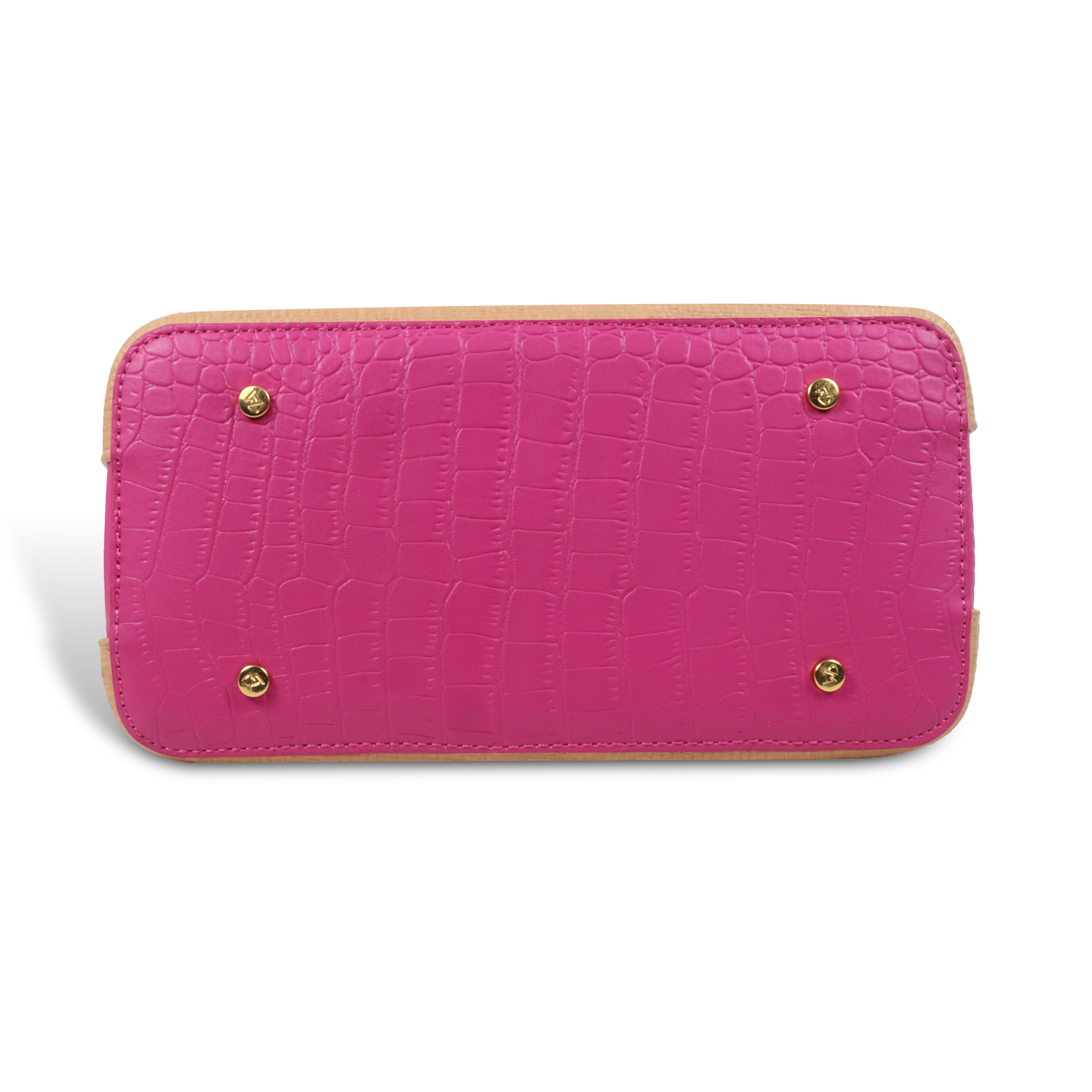 Fashionable Structured Handbag with Dual Handles