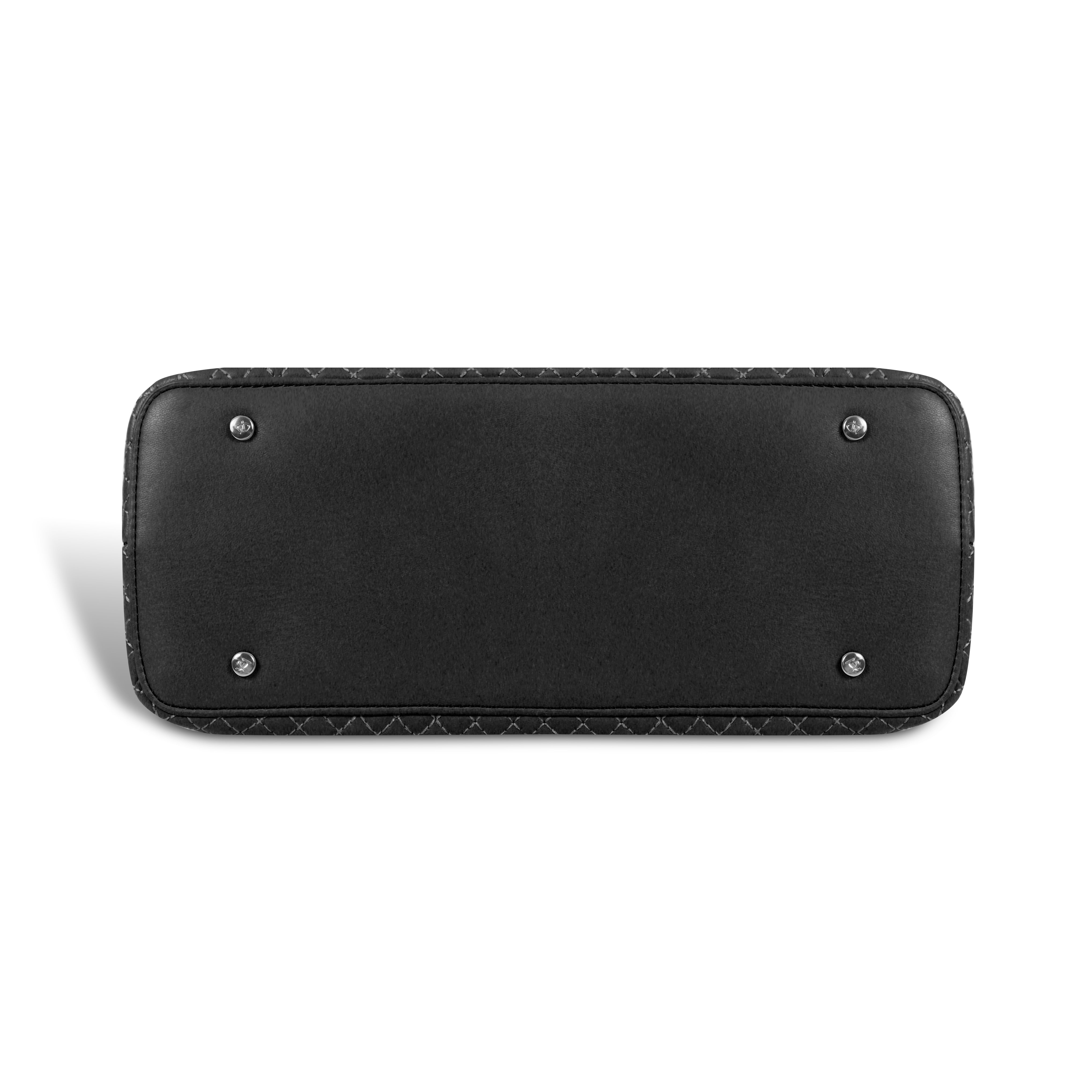 Magnolia Quilted Faux Leather Handbag for Women | 10.5L Elegant Everyday & Office Shoulder Bag