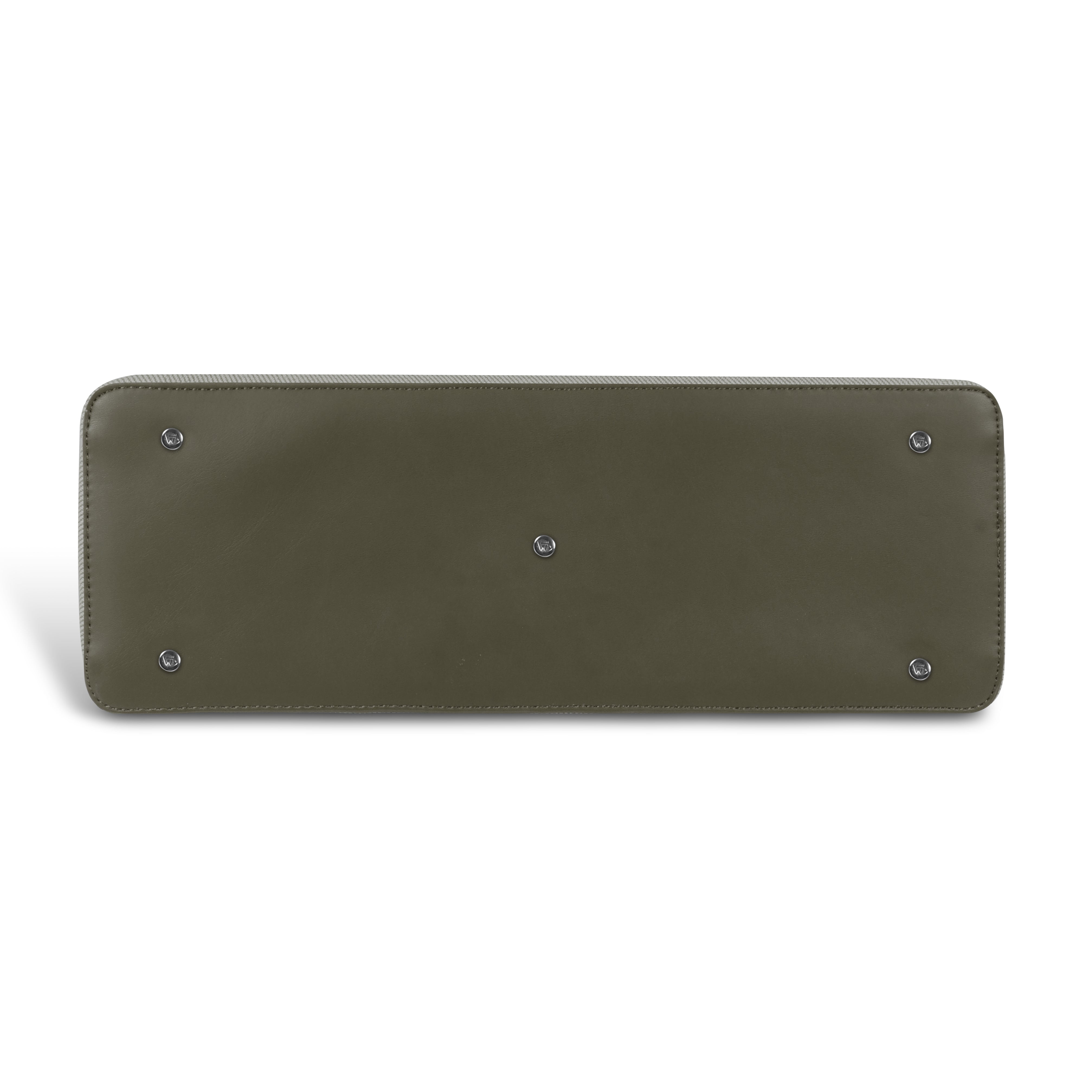 Magnolia Green Handbag | Vegan Leather | 10.58L Storage