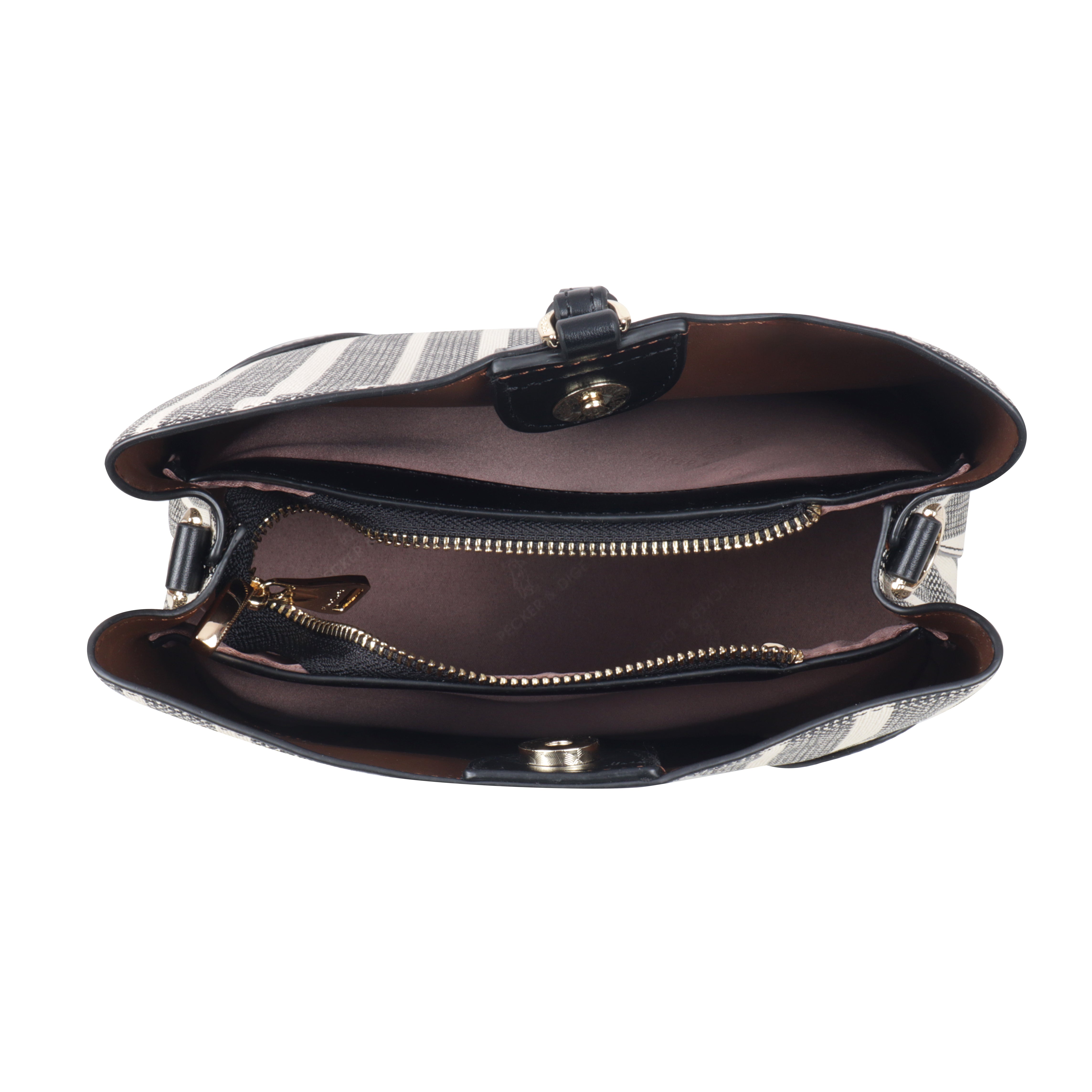 Zebra Barrel Bag