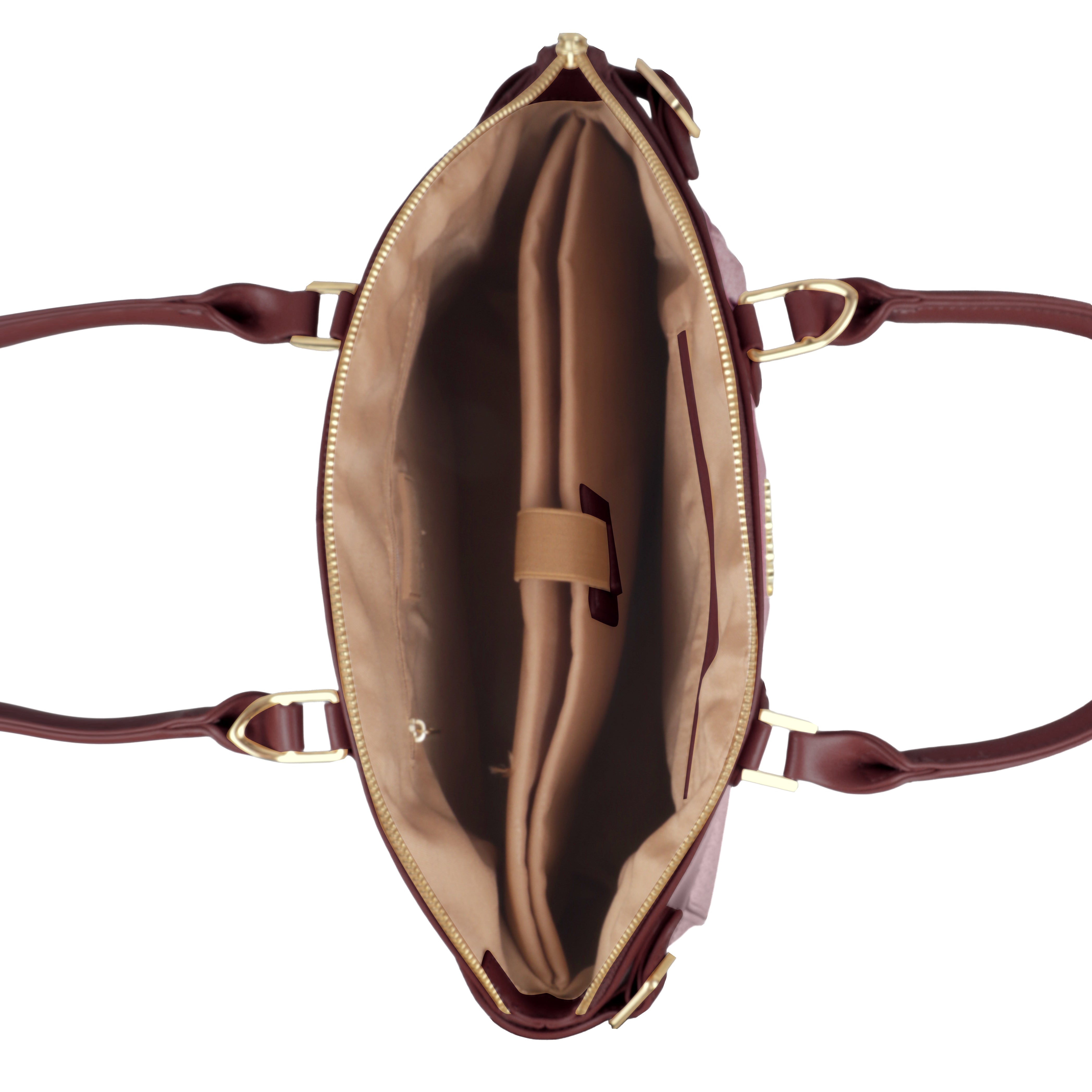 Trendy Leather Tote Bag with Detachable Shoulder Strap & Spacious Interior