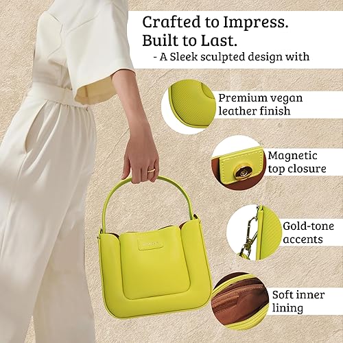 Premium Tote Handbag with Star Charm & Dual Handle Design MG-7318