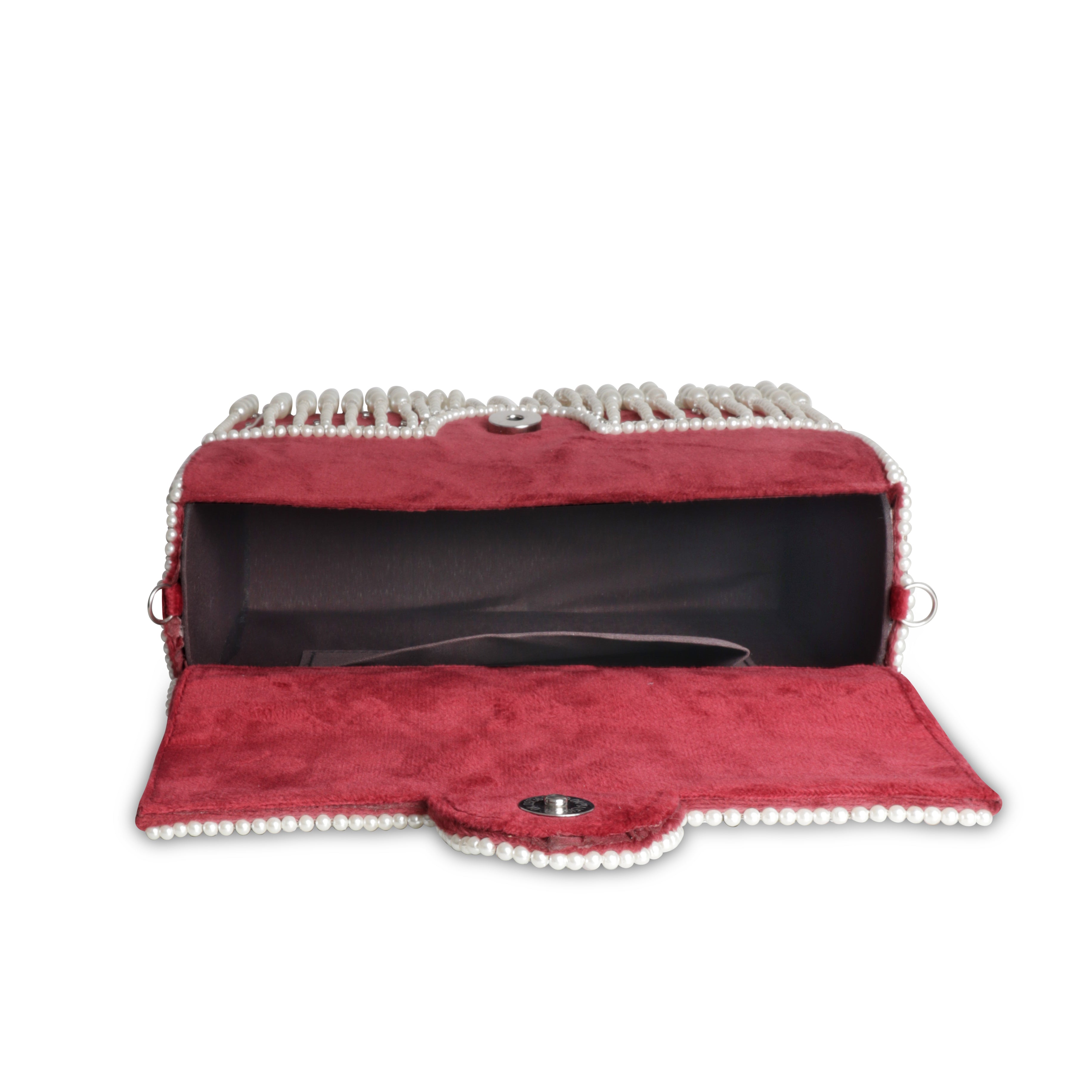 Magnolia Traditional Potli Style Handbag with Beadwork