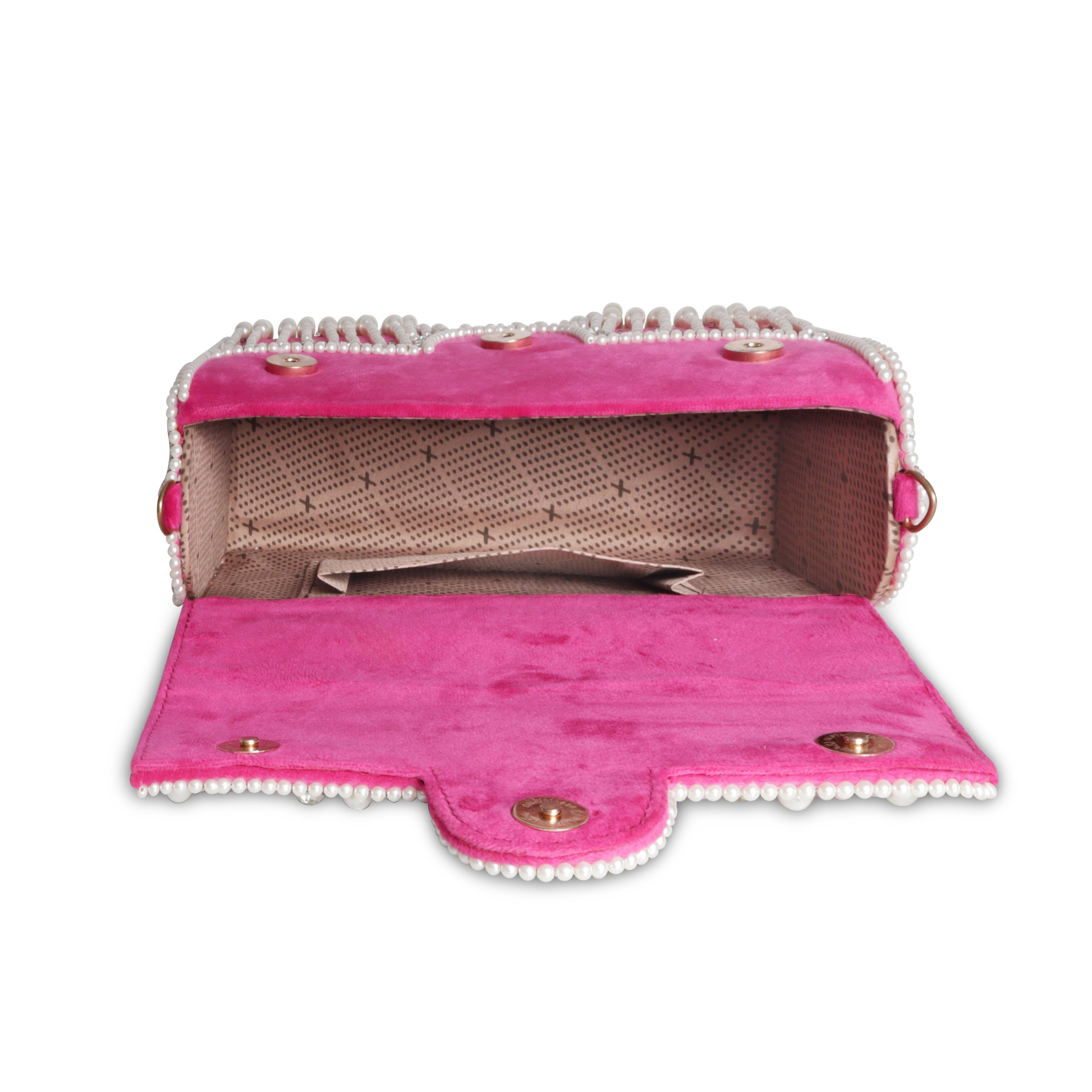 Traditional Potli Style Handbag with Beadwork